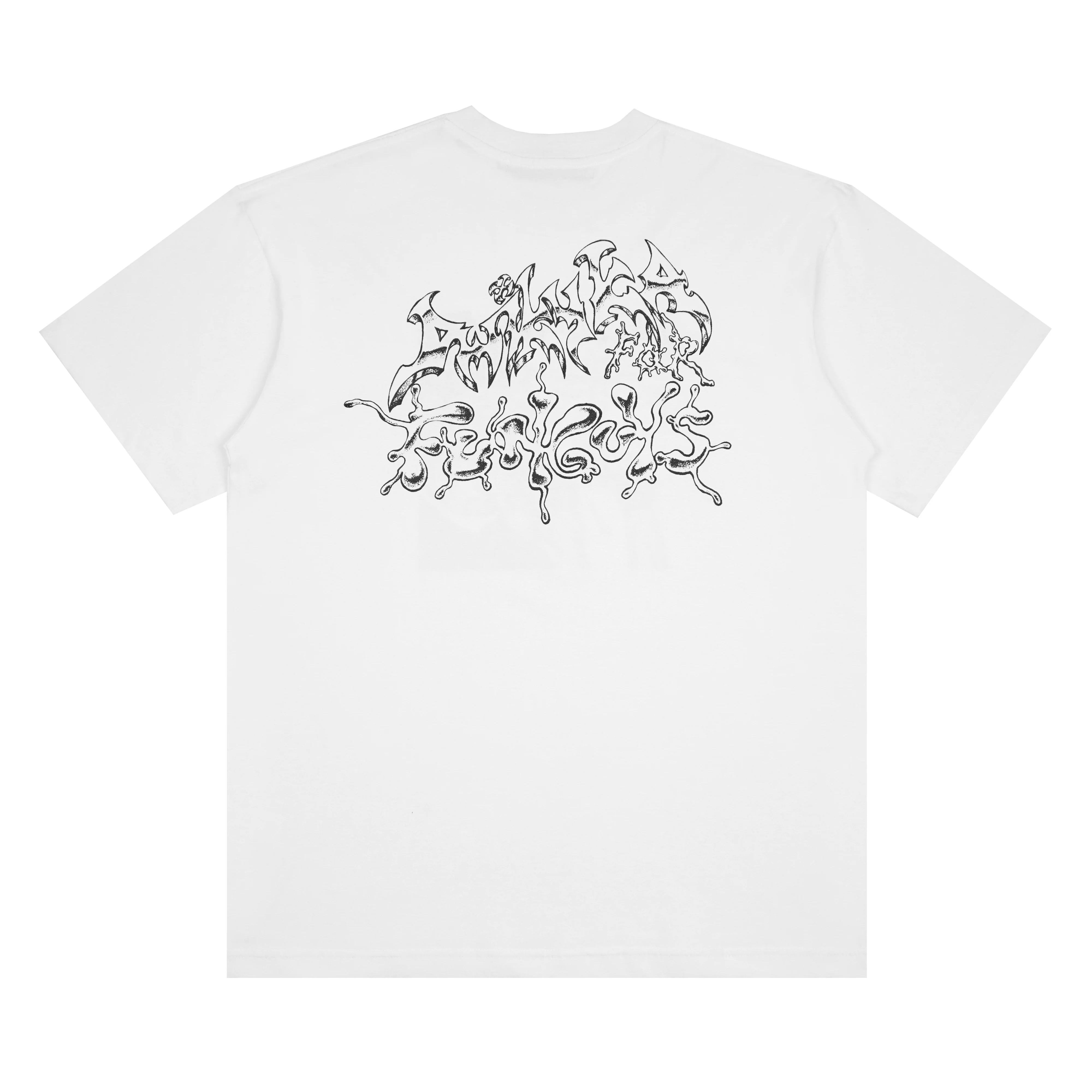 Funguys - Men's Acid Pigs Tee - (White) - Image 2