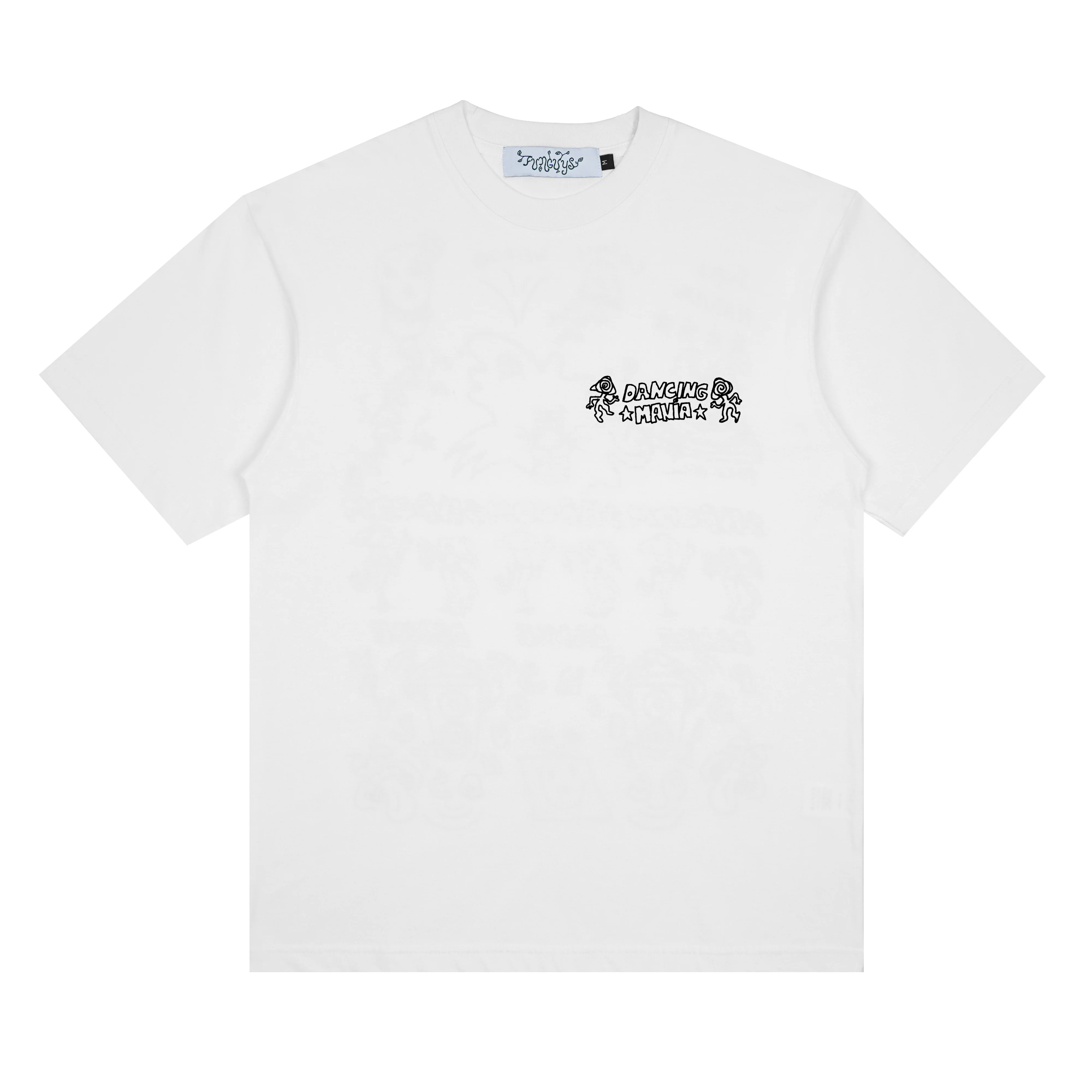 Funguys - Men's Dancing Mania Tee - (White)