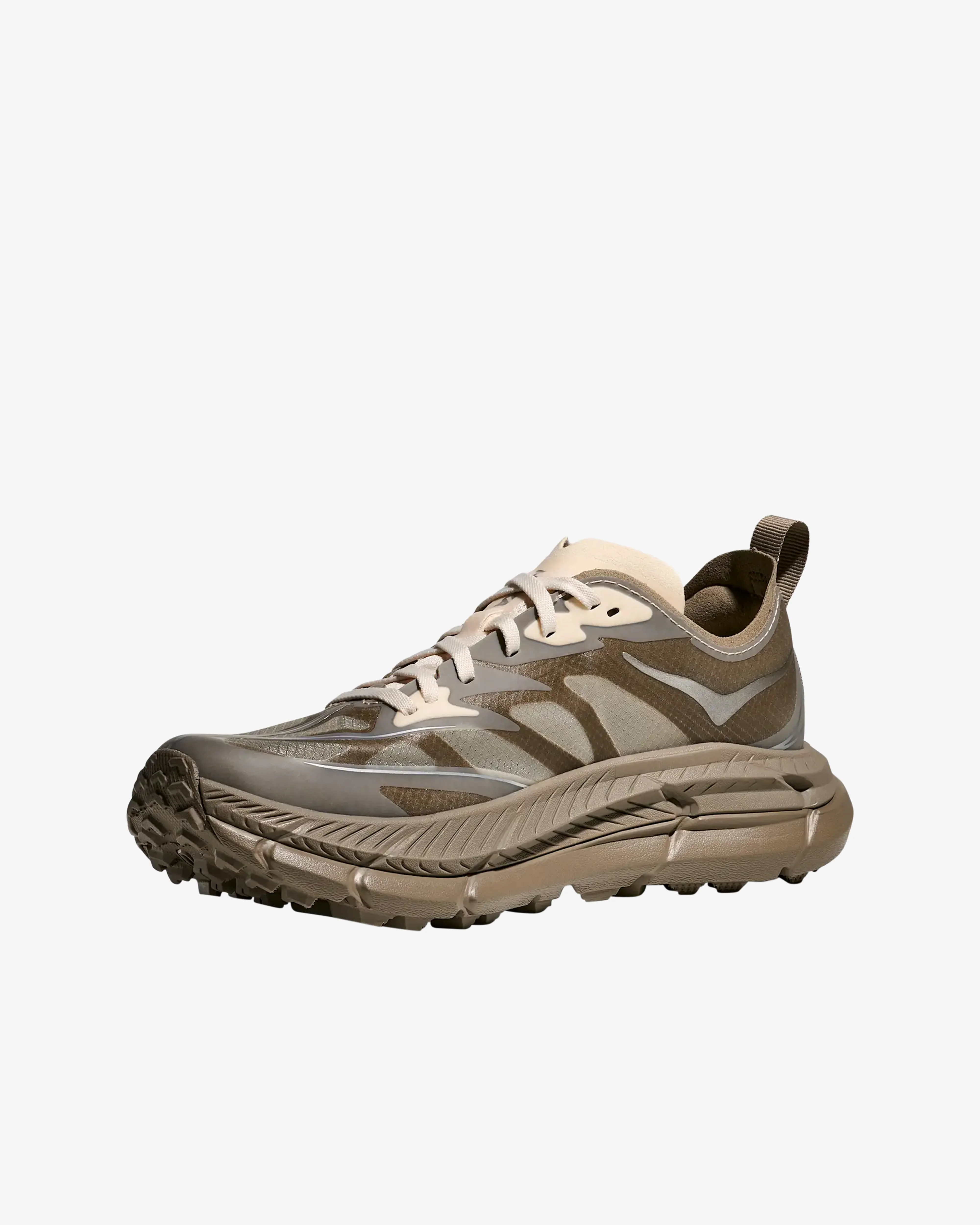 Hoka - Men's Mafate Speed 4 Lite Sneakers - (Light Roast/Oat) - Image 3