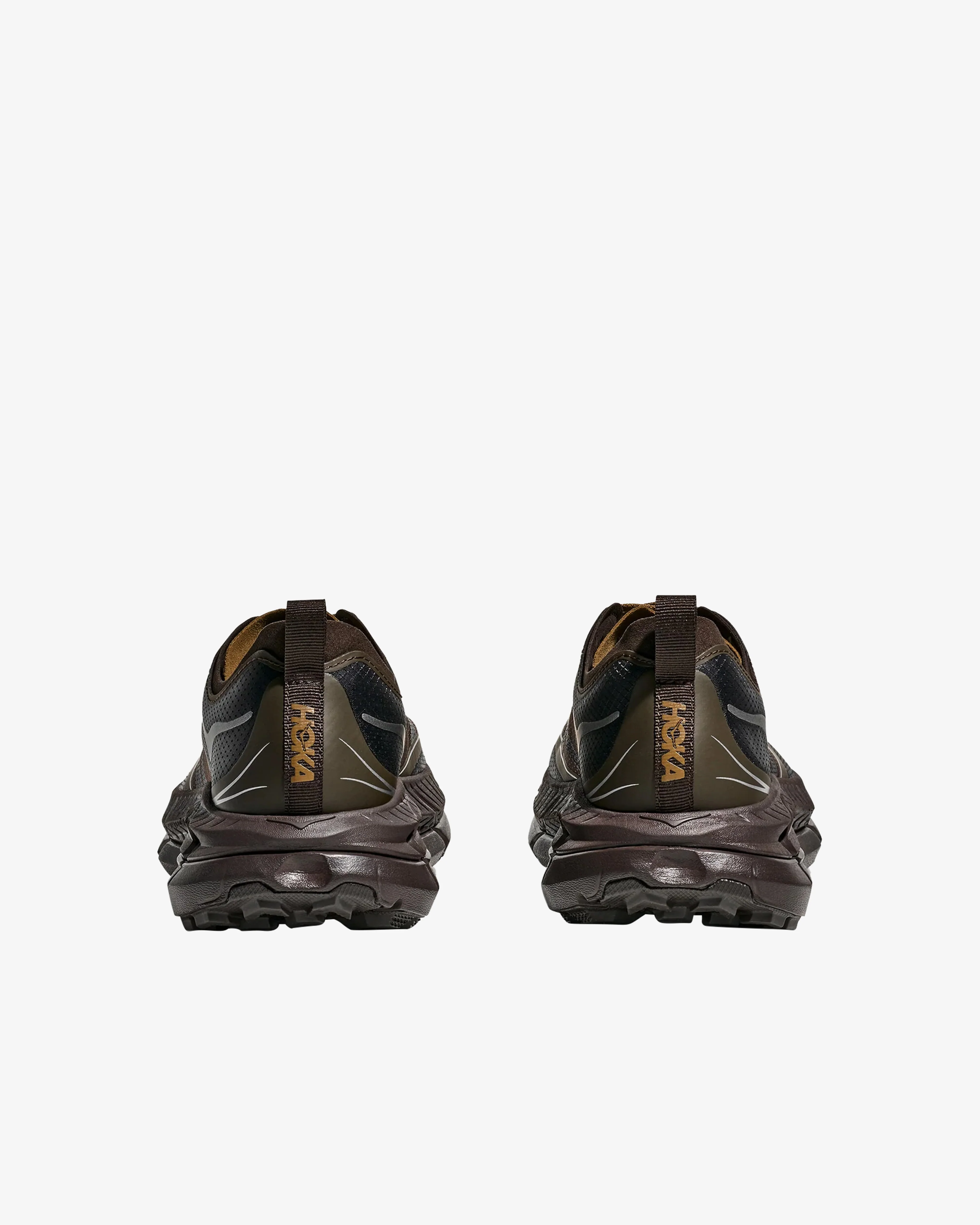Hoka - Men's U Mafate Speed 4 Lite Sneakers - (Tree Bark/Cast Iron) - Image 4