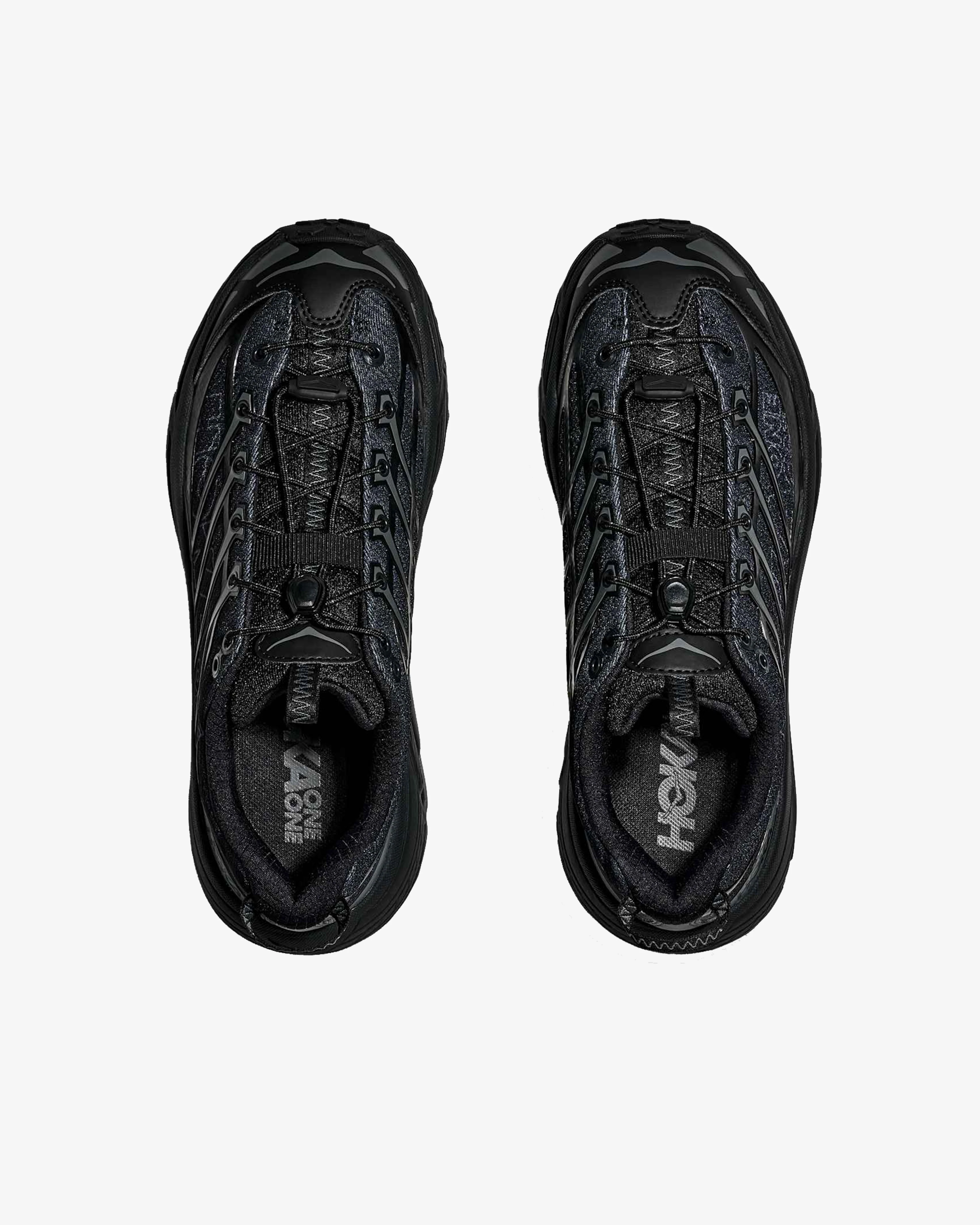Hoka - Men's U Mafate Three2 Sneakers - (Black) - Image 5