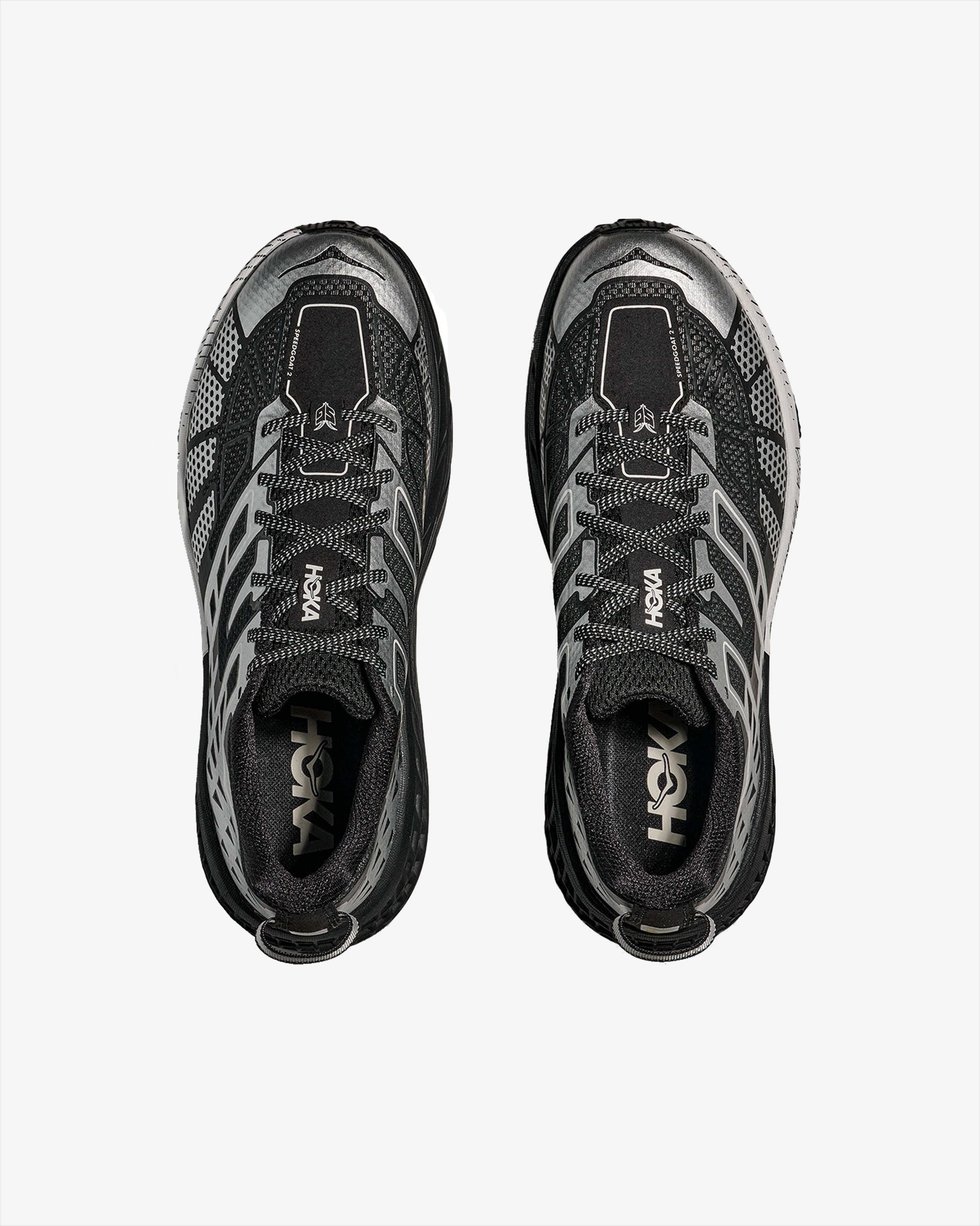 Hoka - Men's One U Speedgoat 2 TS Sneakers - (Black/Stardust) - Image 5