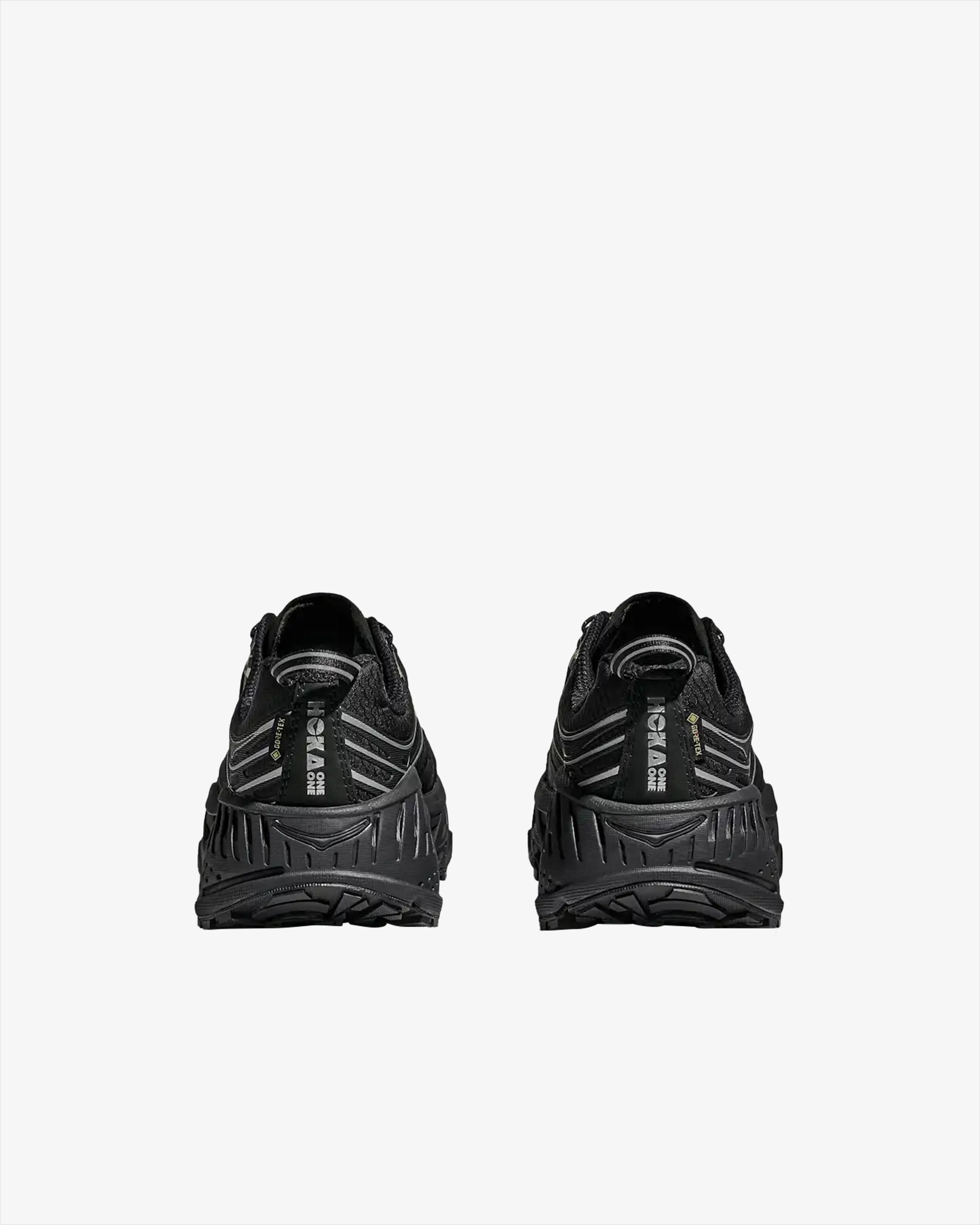 Hoka - Men's U Stinson Evo GTX Sneakers - (Black/Silver) - Image 6