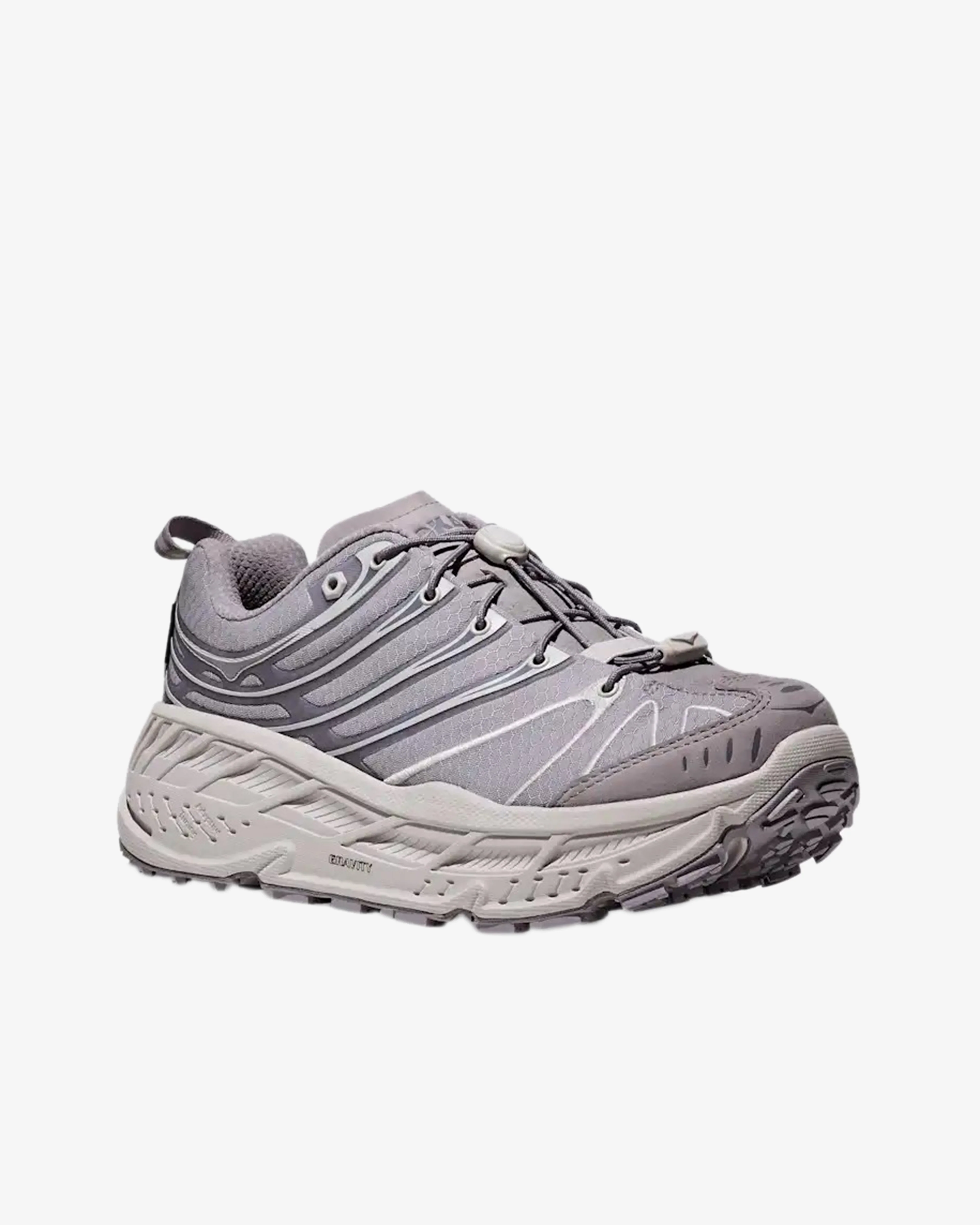 Hoka - Men's U Stinson Evo GTX Sneakers - (Foggy Grey) - Image 3
