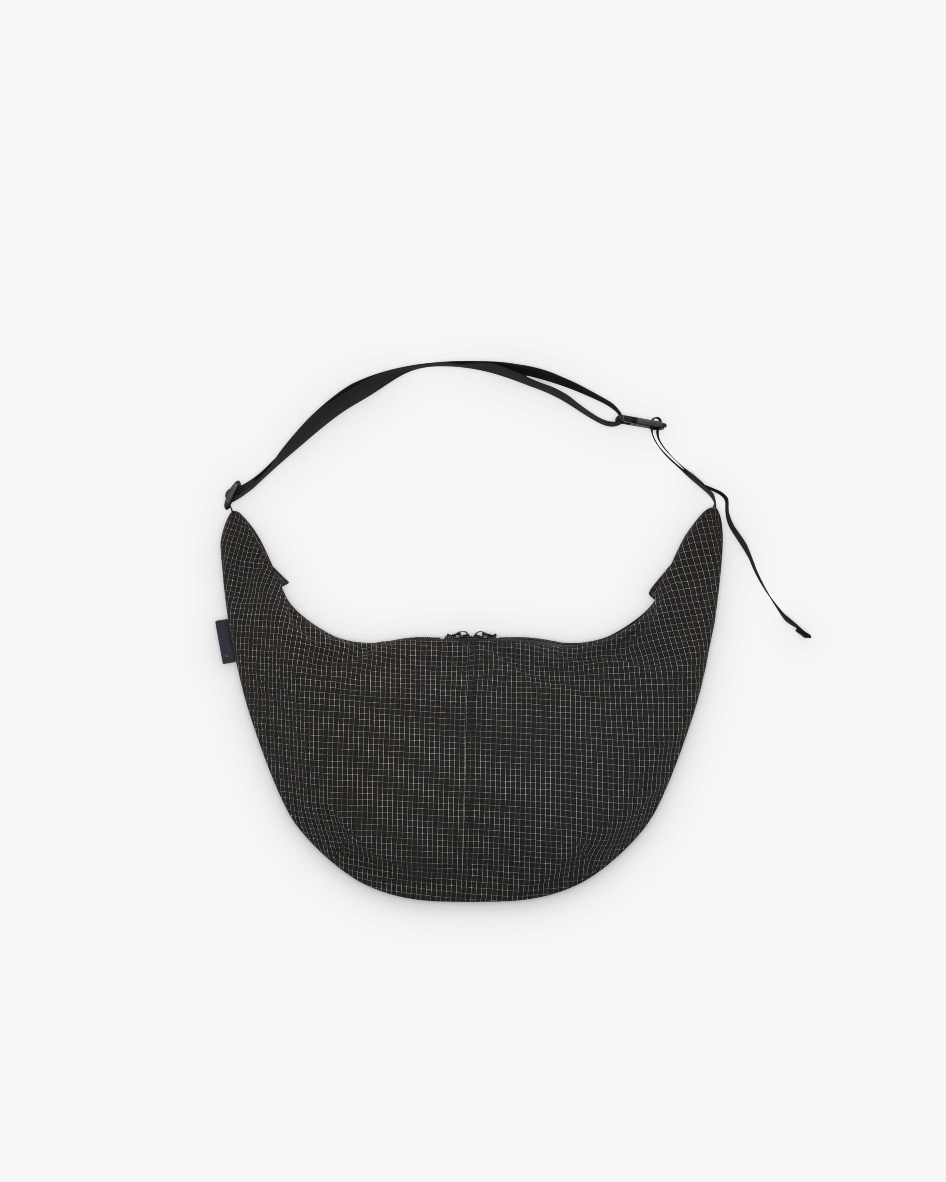 CDG Homme - Men's Check Sling Bag - (Black) - Image 2