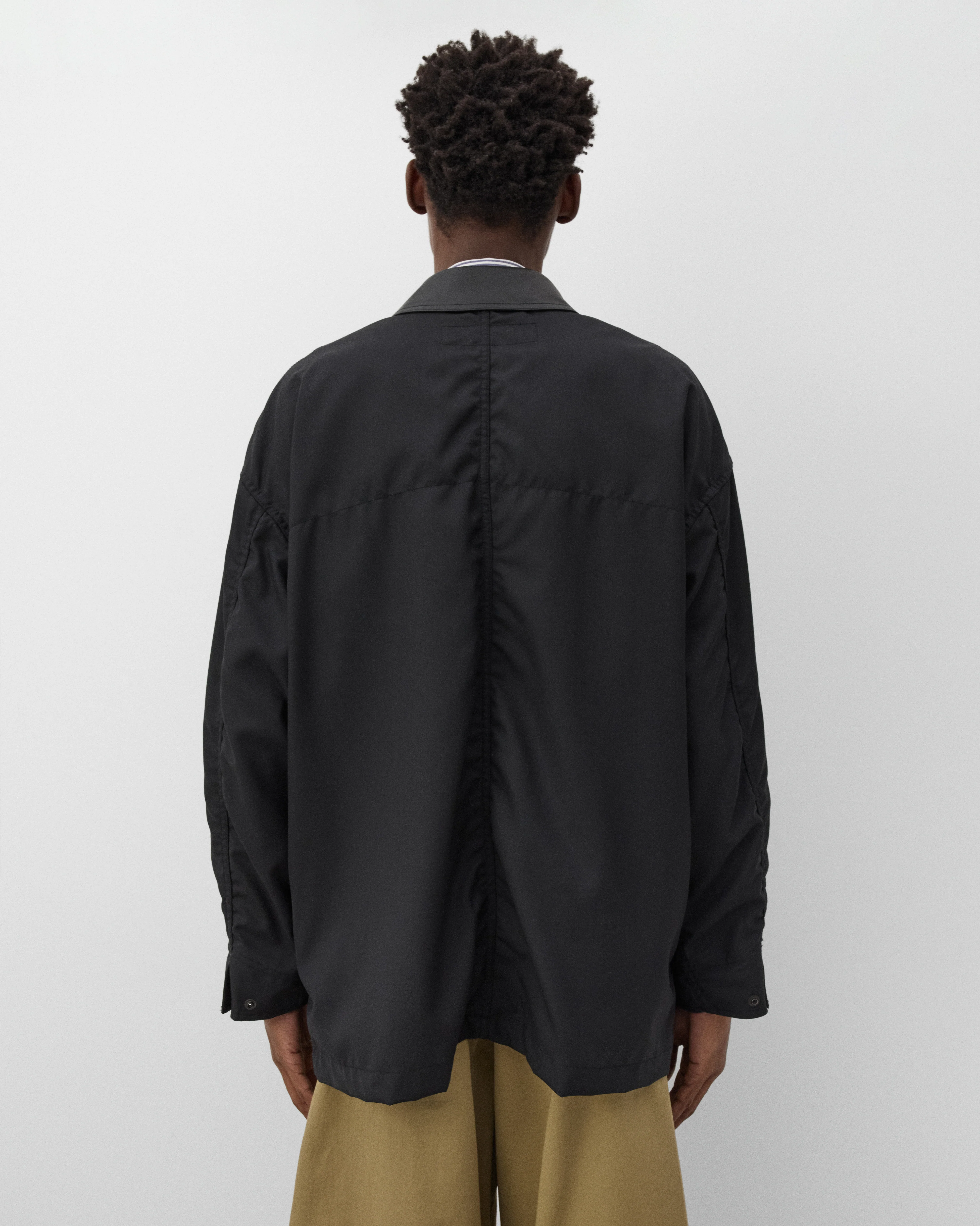 CDG Homme - Men's Chore Jacket - (Black) - Image 5