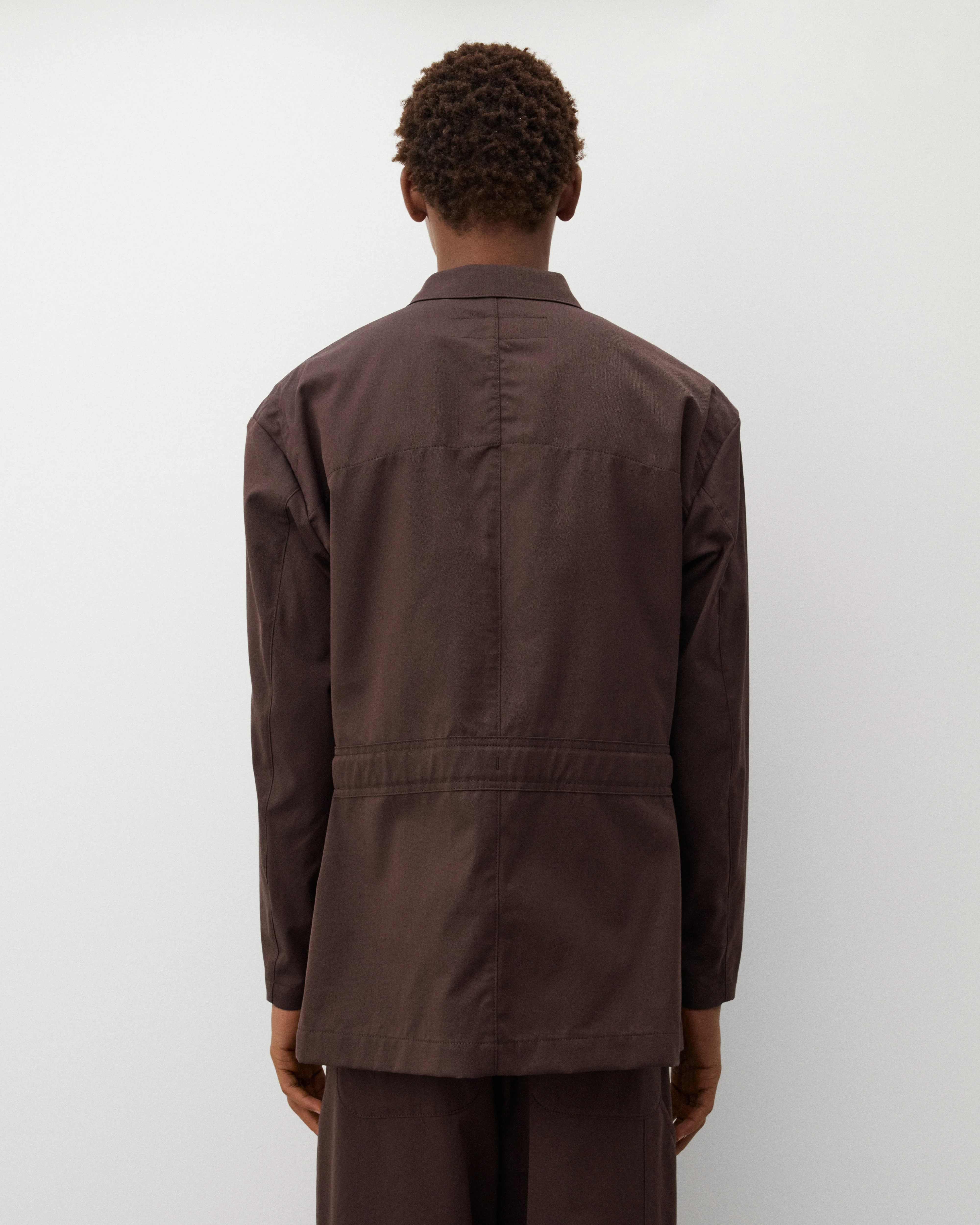 CDG Homme - Men's Utility Jacket - (Brown) - Image 5