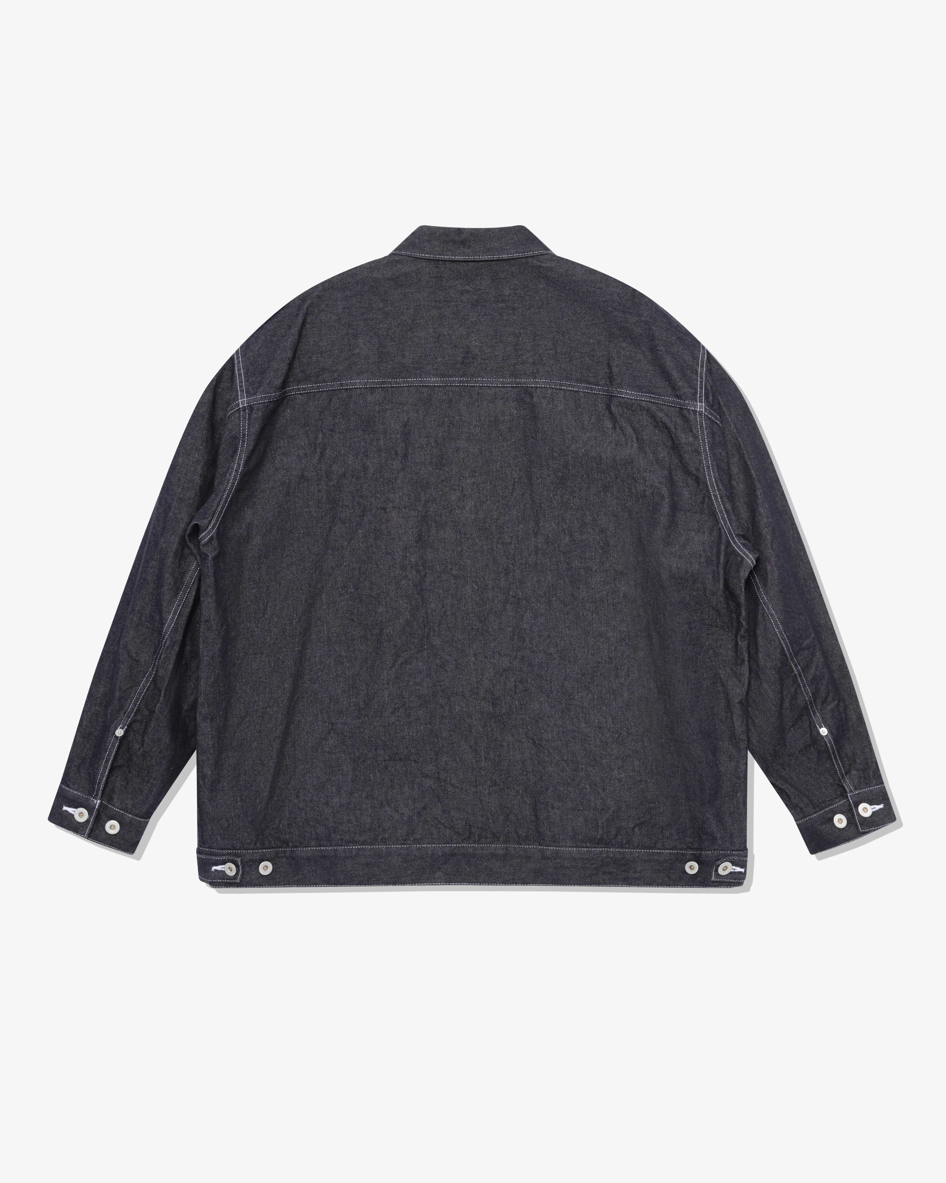 CDG Homme - Men's Denim Jacket - (Indigo) - Image 2