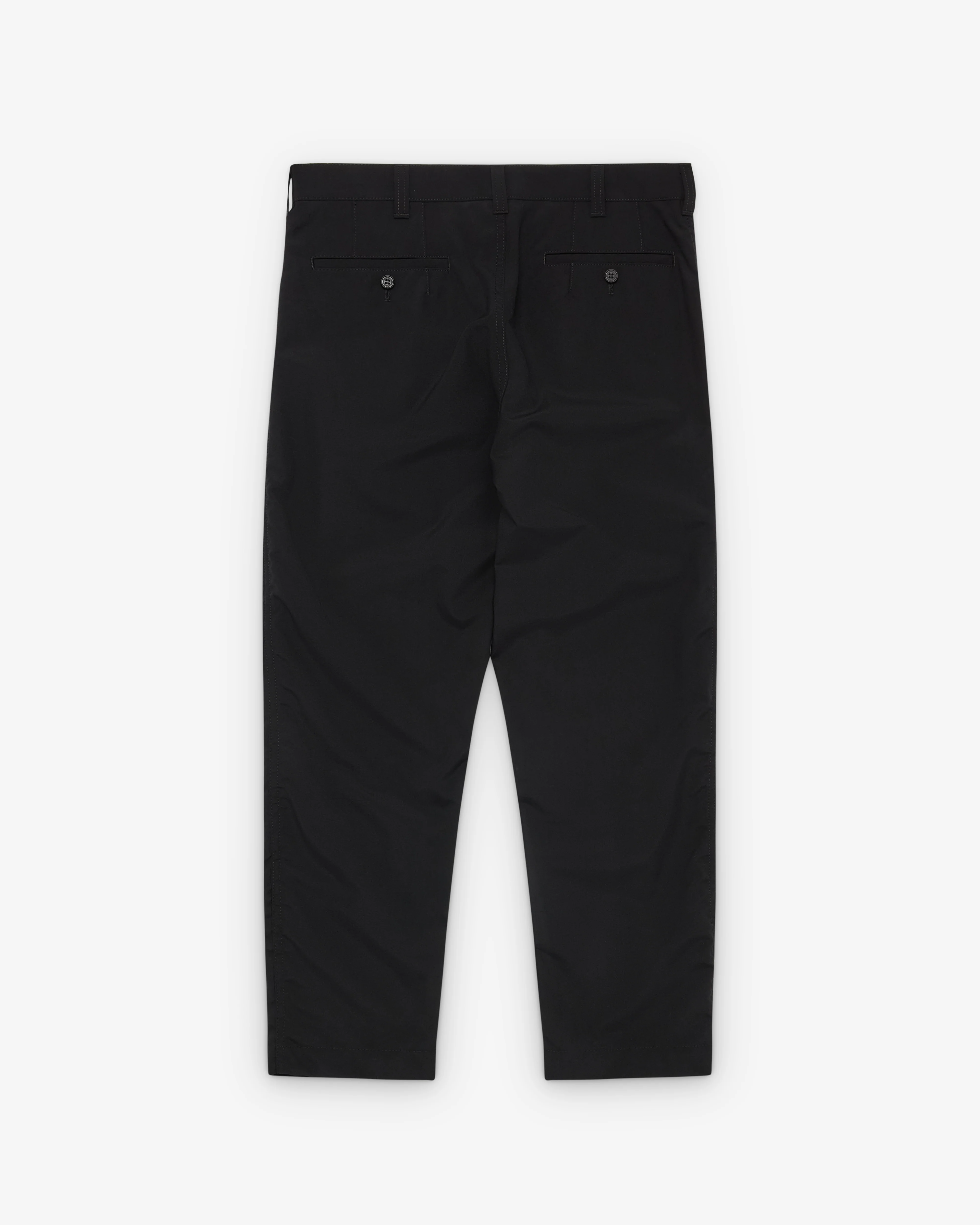 CDG Homme - Men's Slim Wool Trousers - (Black) - Image 2