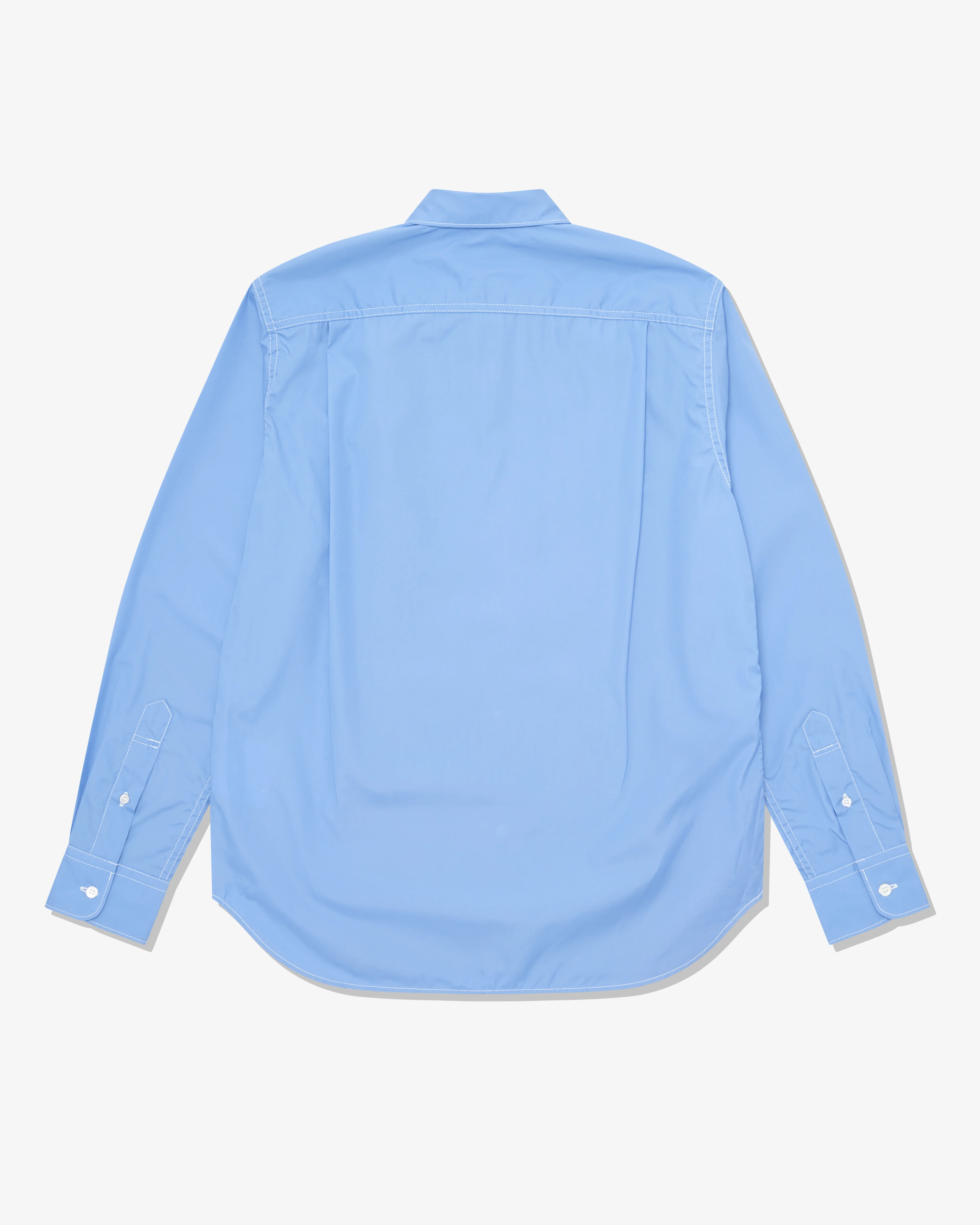 CDG Homme - Men's Classic Shirt - (Sax Blue) - Image 2