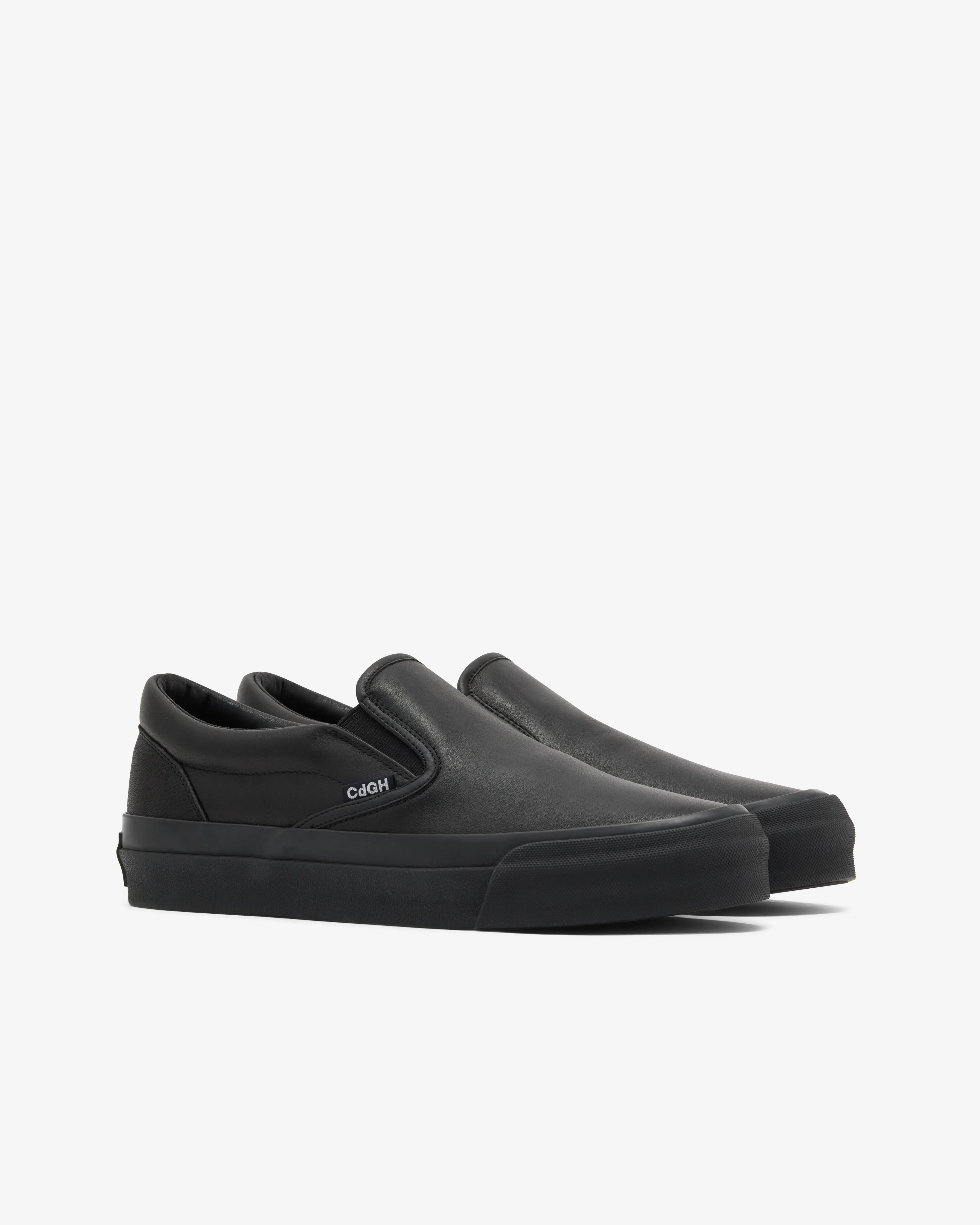 CDG Homme - Men's Slip On Shoes - (Black) - Image 3