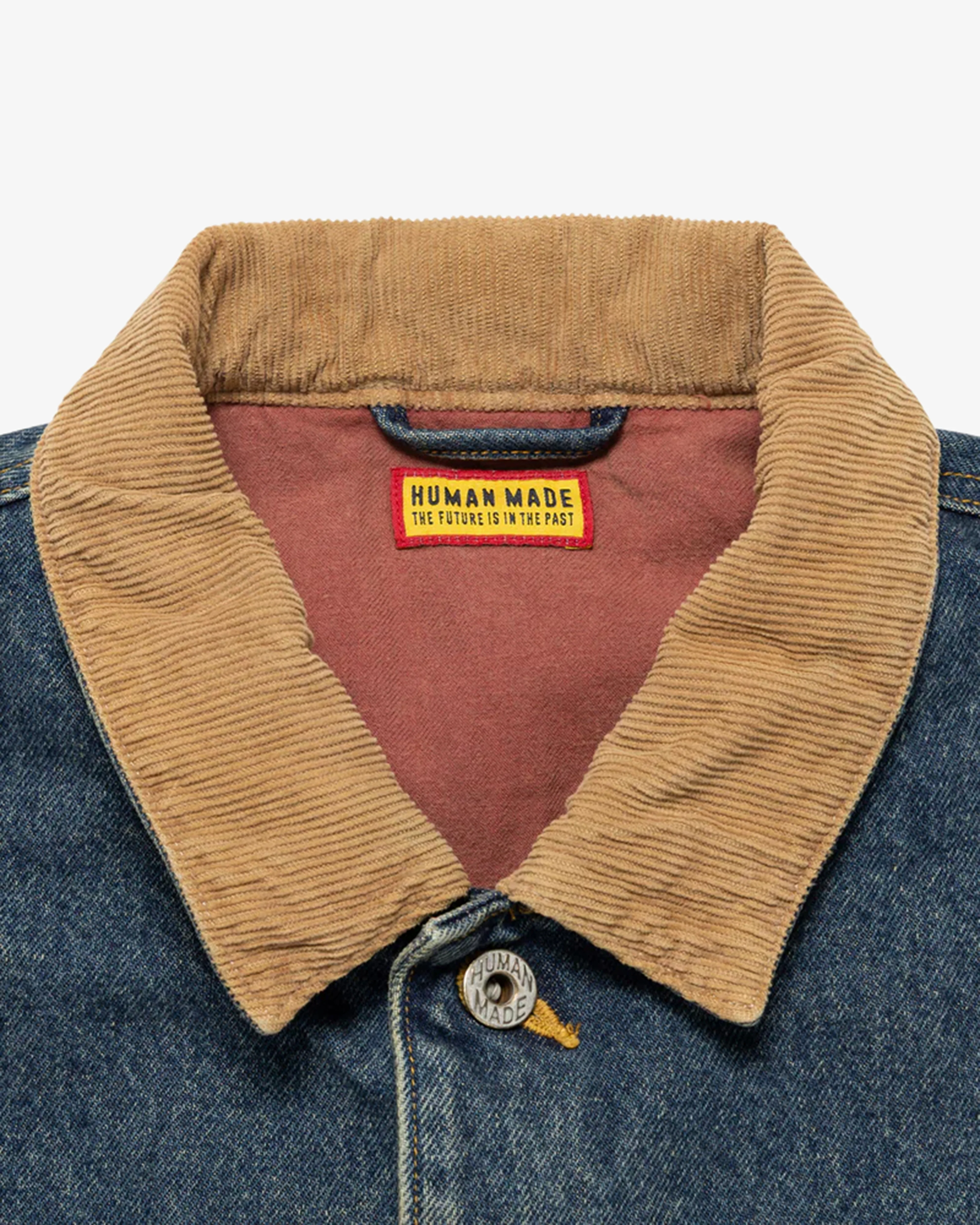 Human Made - Men's Denim Jacket - (Indigo) - Image 3