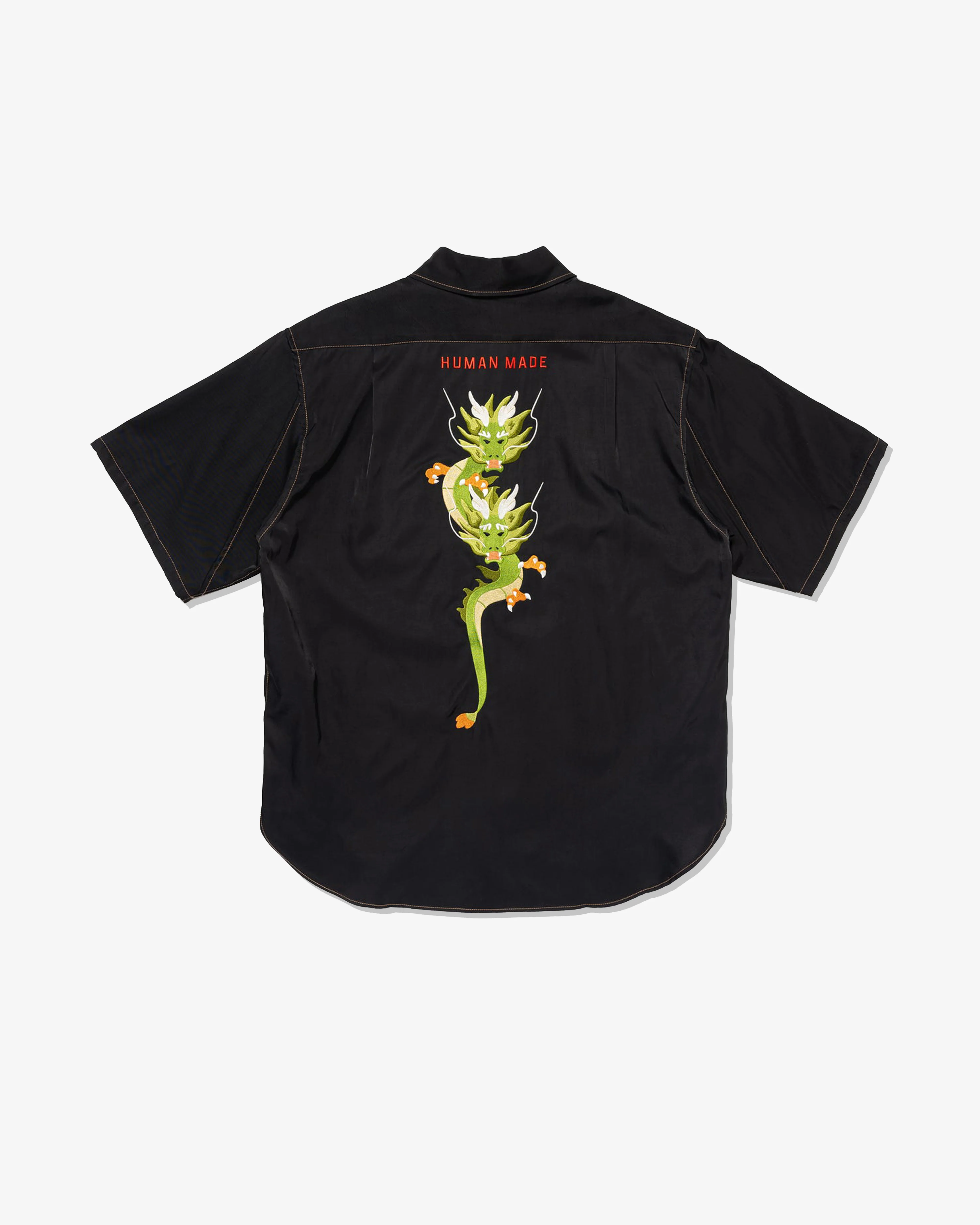 Human Made - Men's Dragon S/S Shirt - (Black) - Image 2