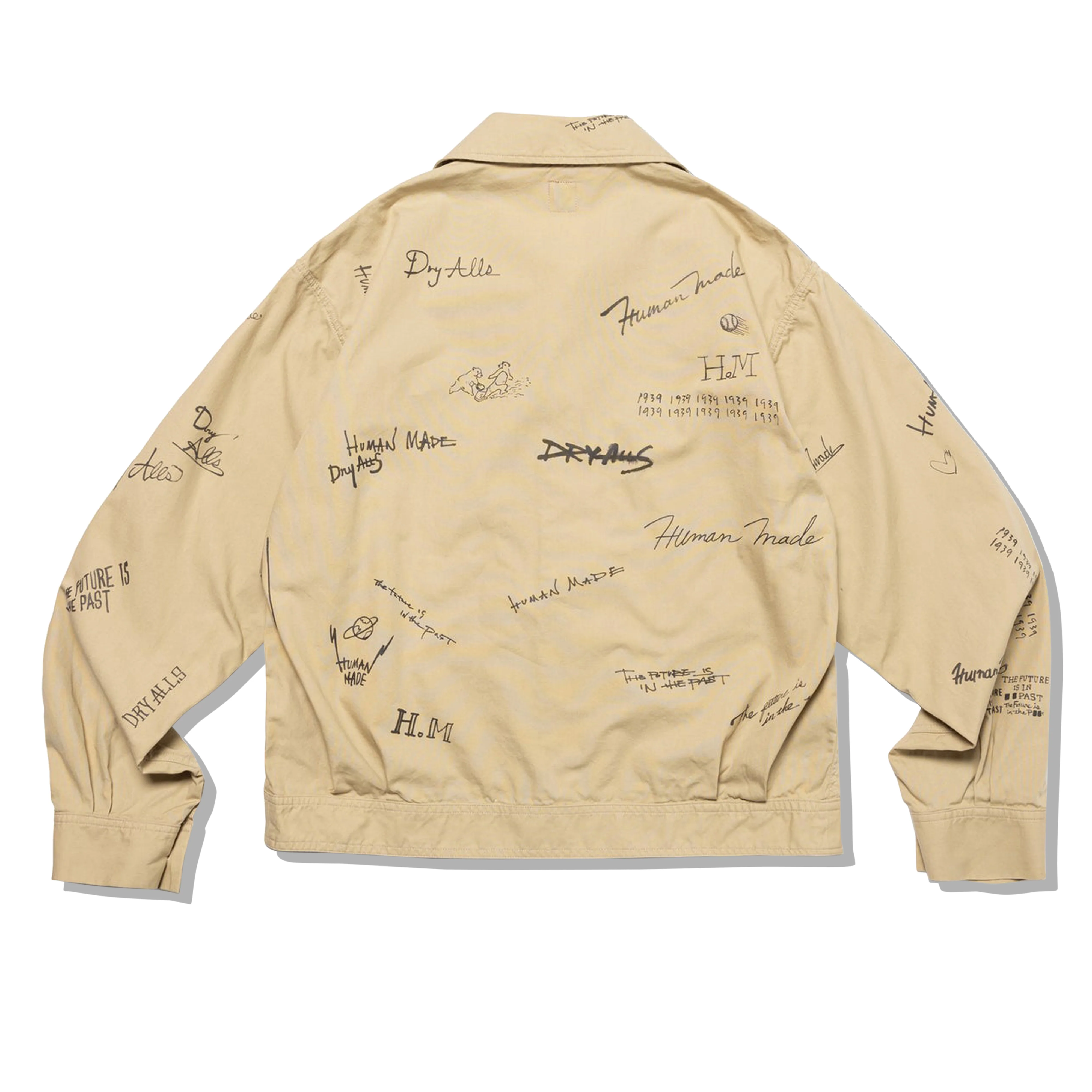 Human Made - Men's Printed Short Blouson - (Beige) - Image 2