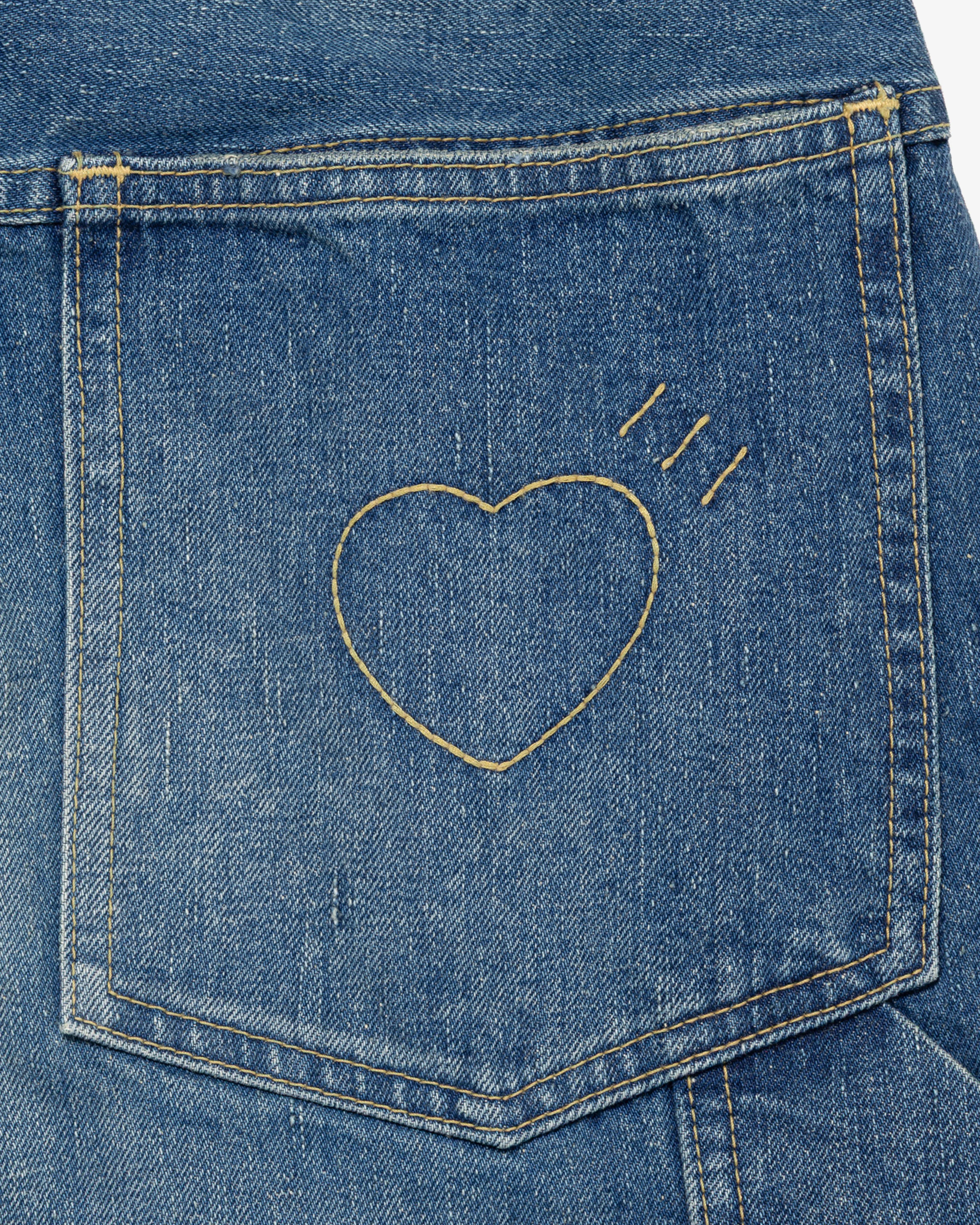 Human Made - Men's Slim Denim Pants - (Indigo) - Image 5