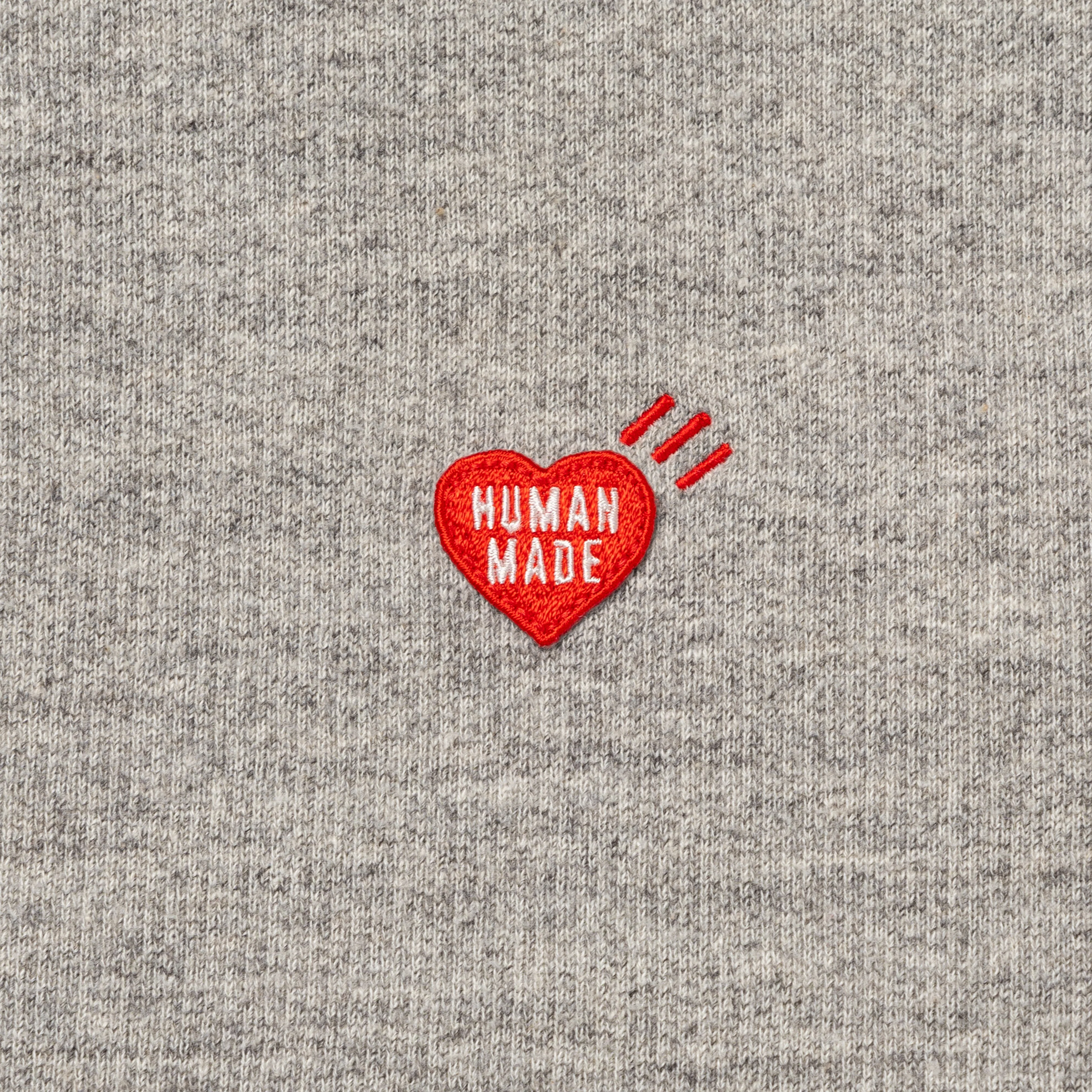 Human Made - Men's Zip-Up Hoodie - (Gray) - Image 2