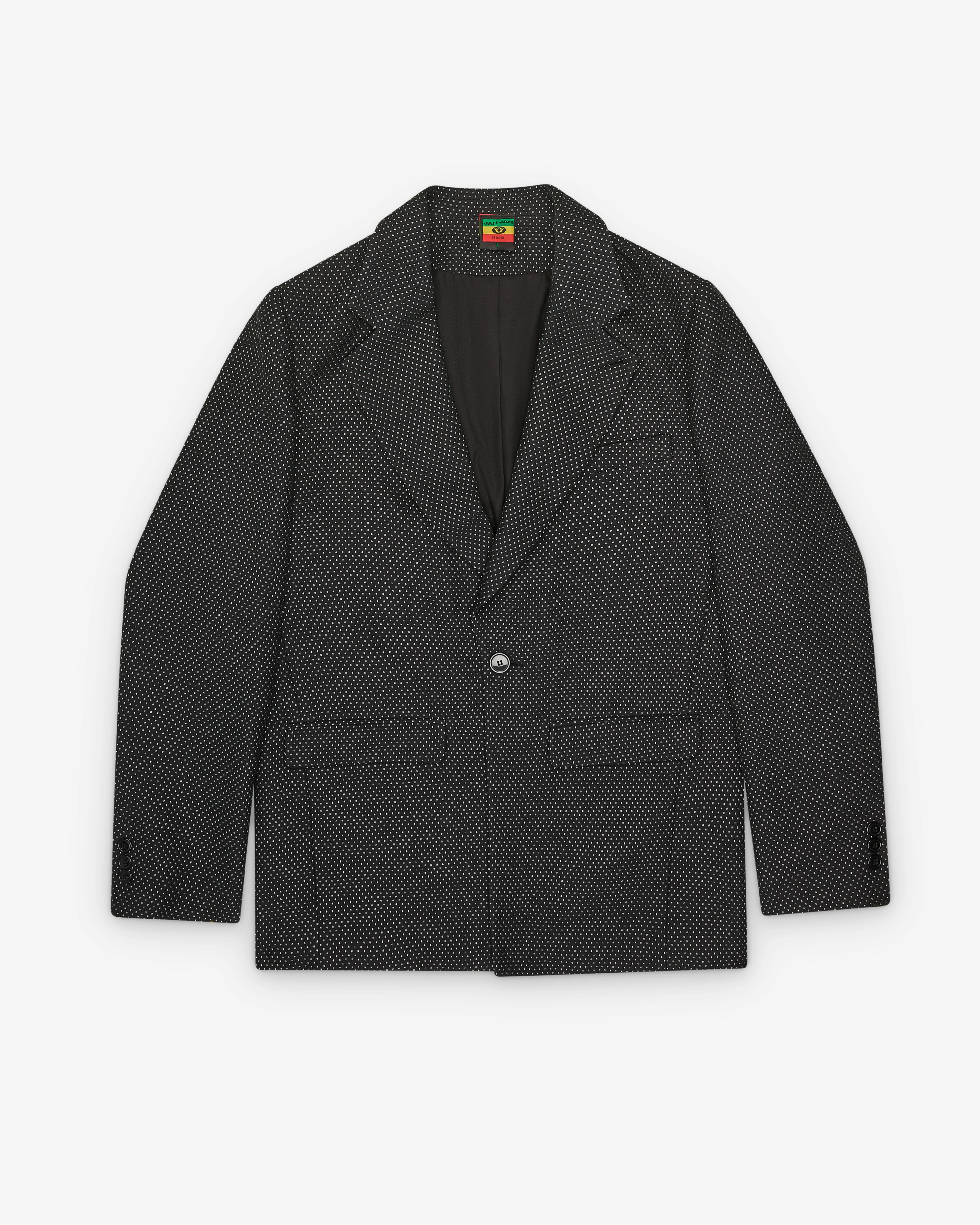 Jah Jah - Men's Sequin Jacket - (Black)