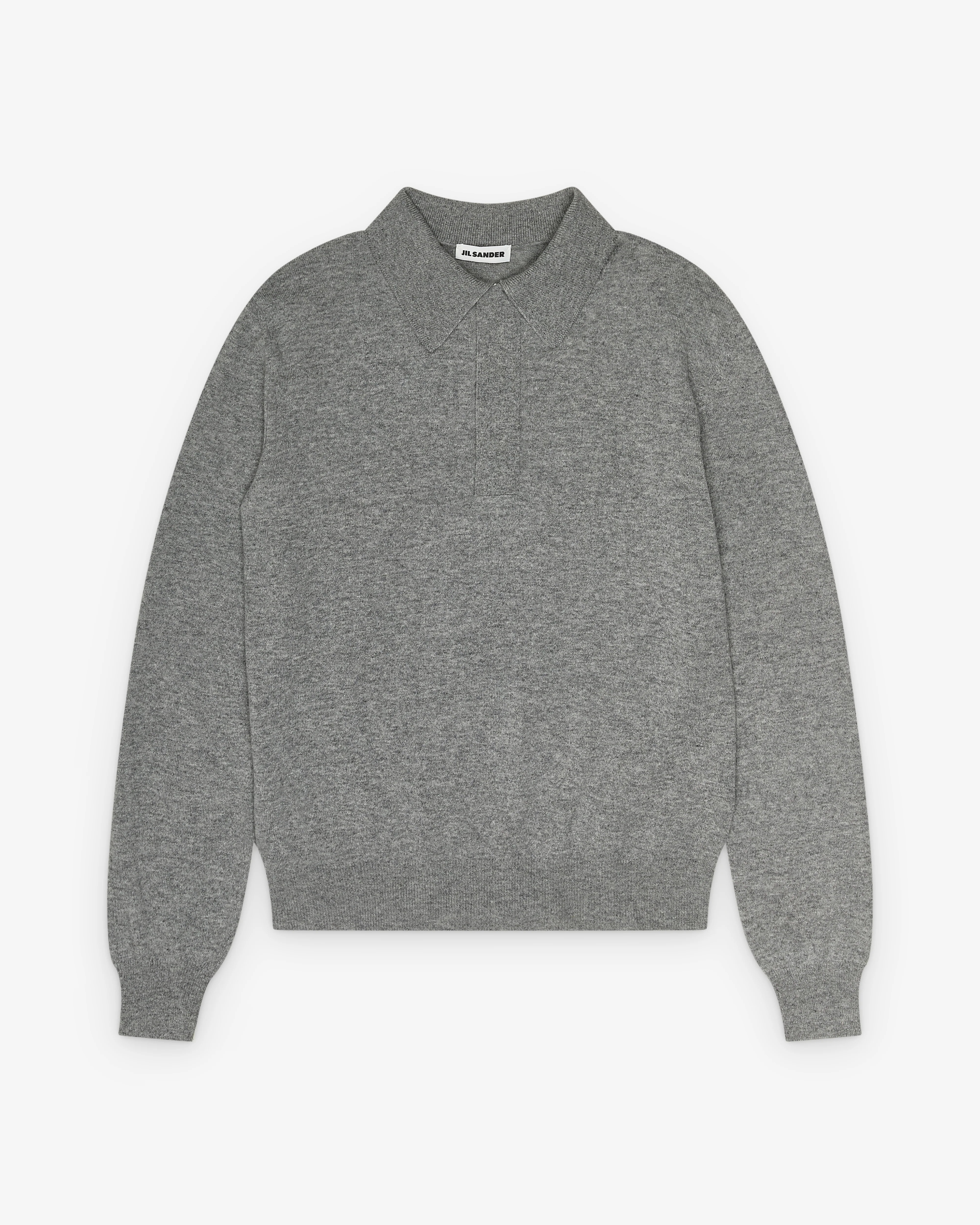Jil Sander - Men's Polo Shirt - (Glass) - Image 3