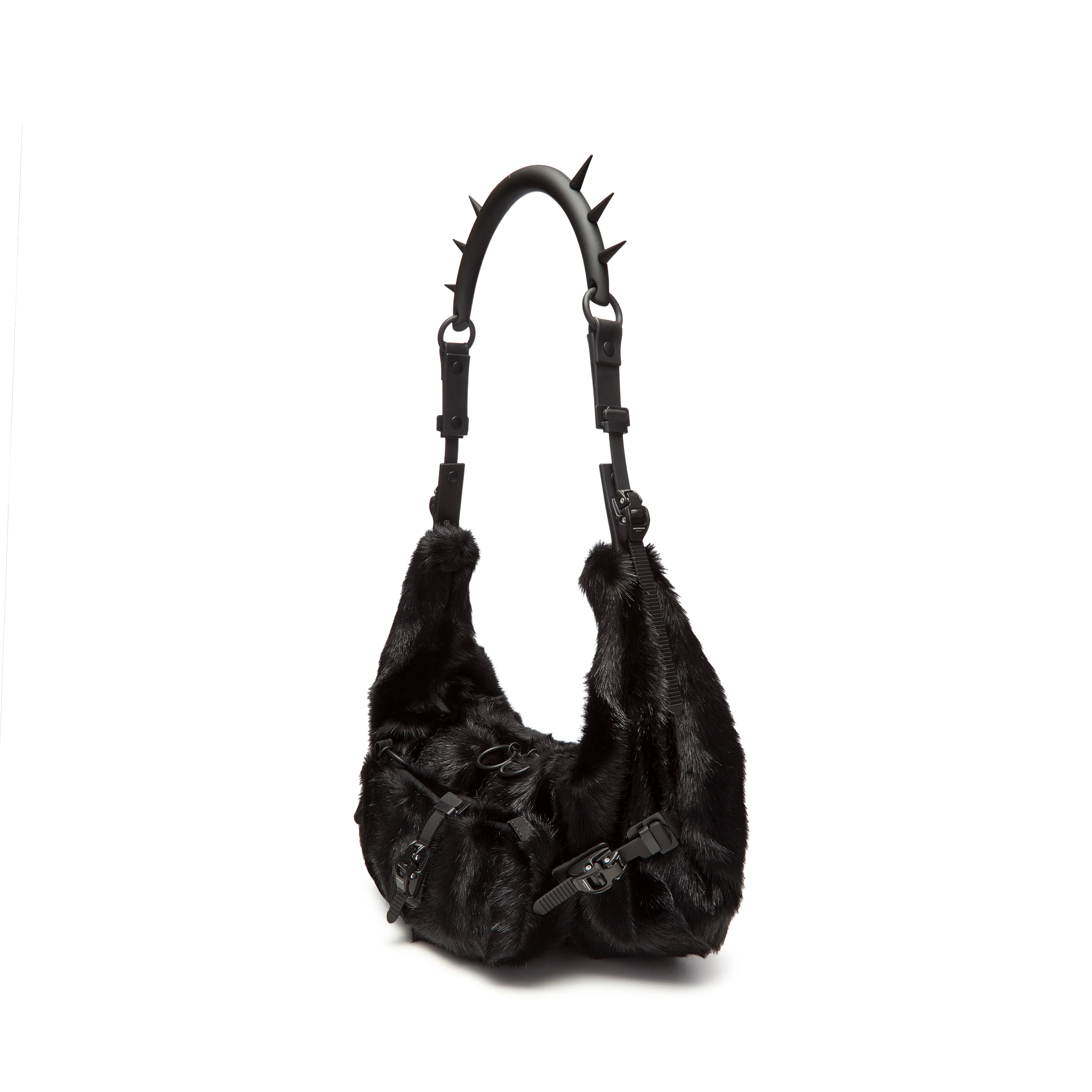 Junya Watanabe - INNERRAUM Faux Fur Handbag - (Black) - Image 5