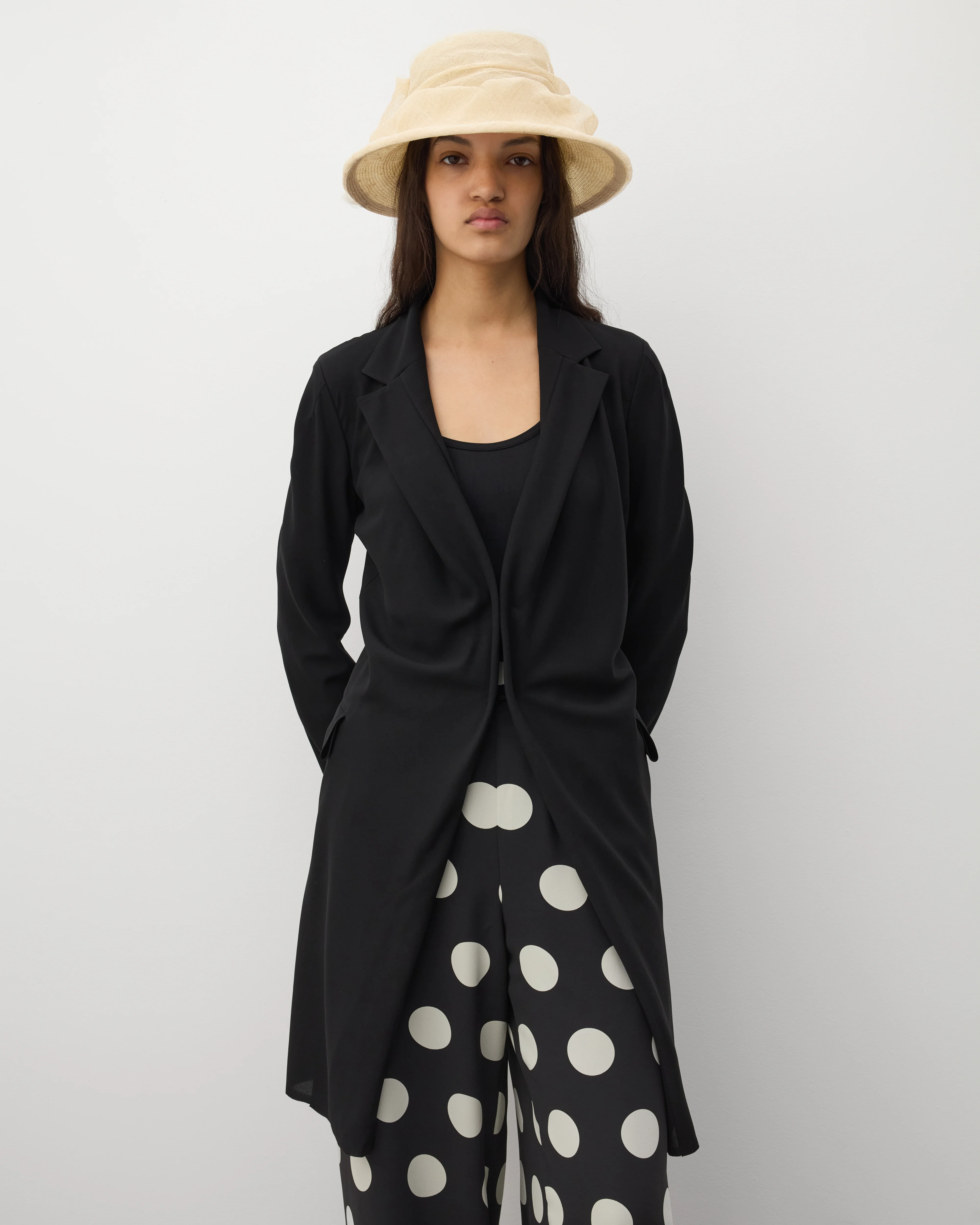 Junya Watanabe - Women's Lightweight Georgette Jacket - (Black) - Image 3