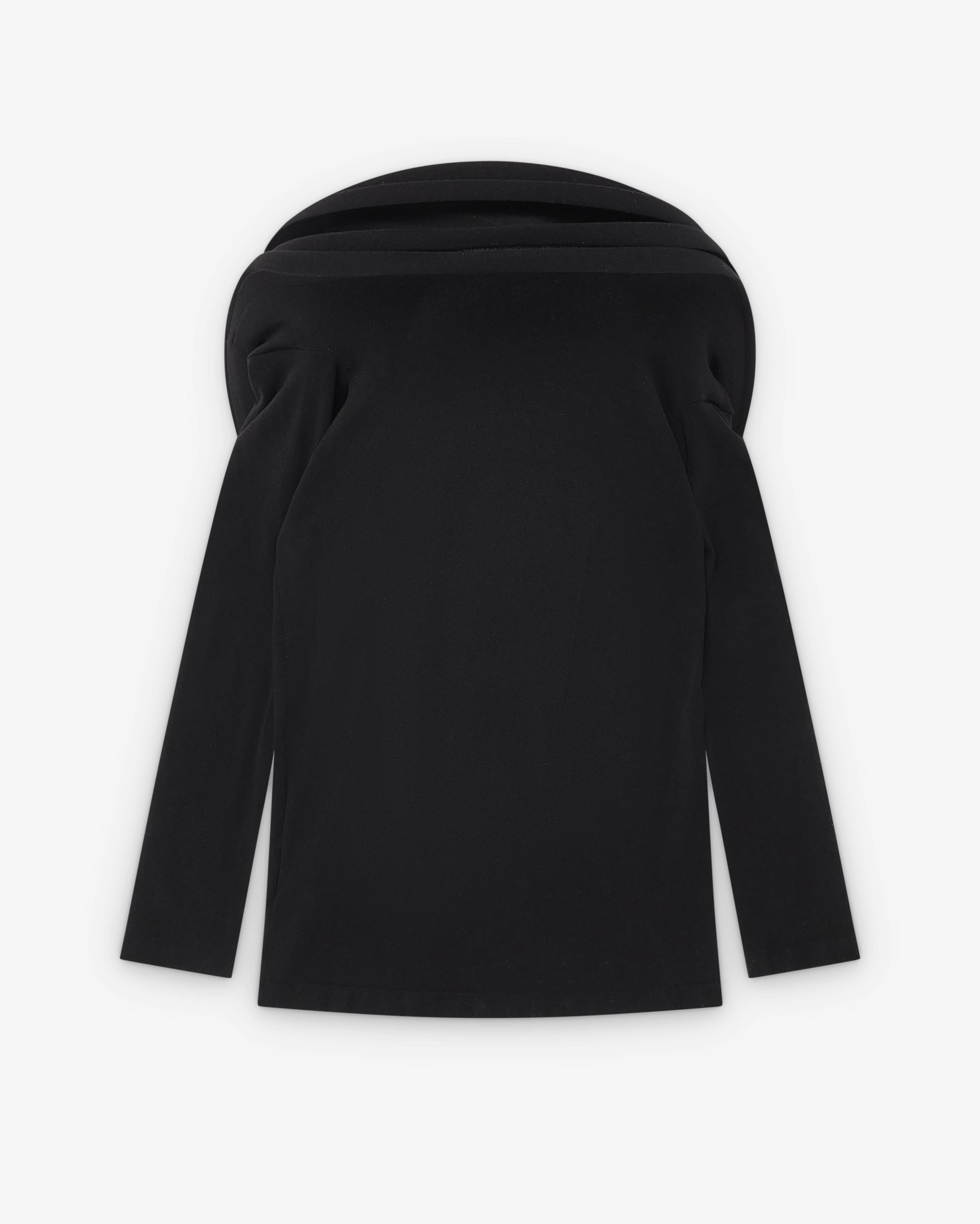 Junya Watanabe - Women's Disc Long Sleeve Top - (Black) - Image 2