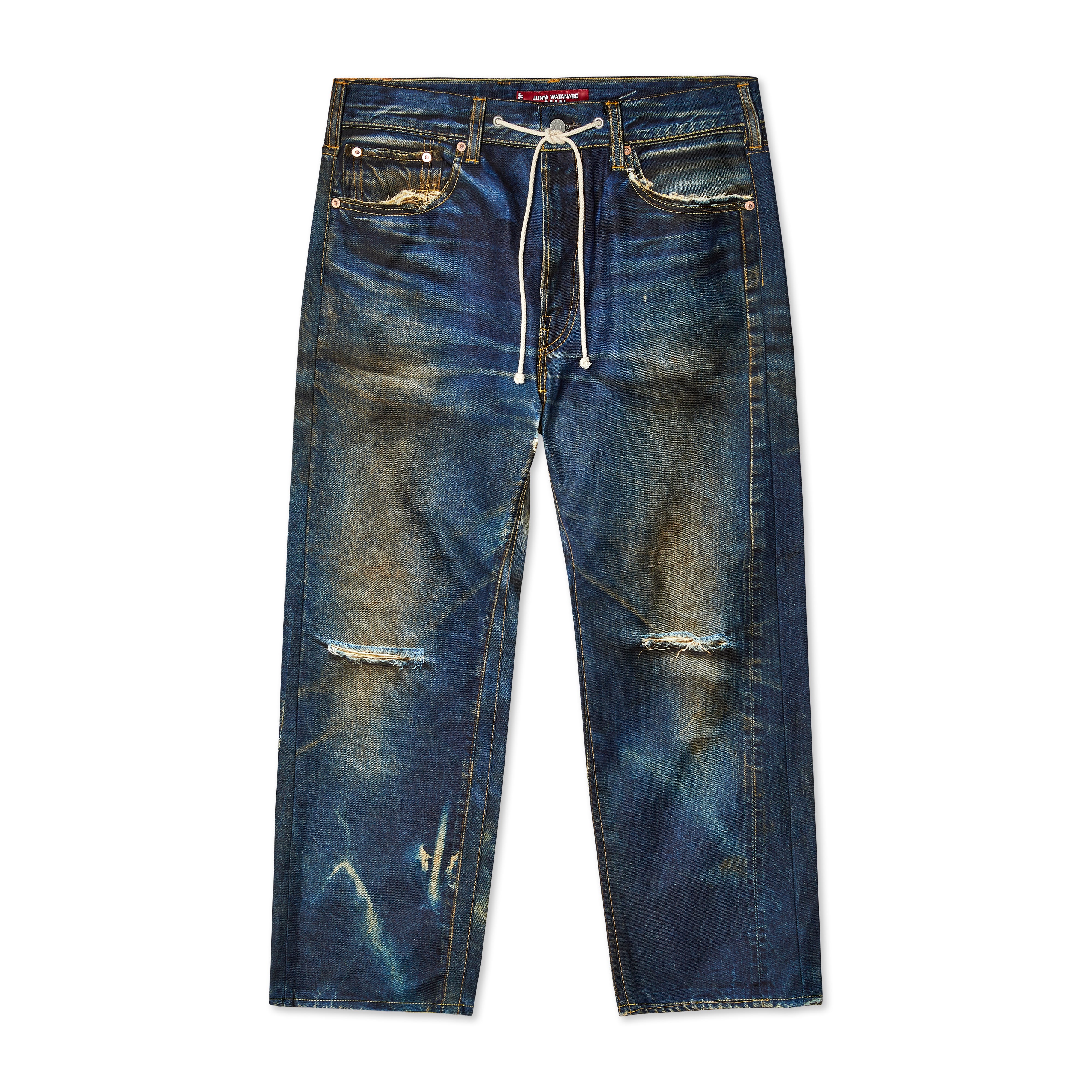 Junya Watanabe MAN - Levi's Denim Print Pants - (Indigo)