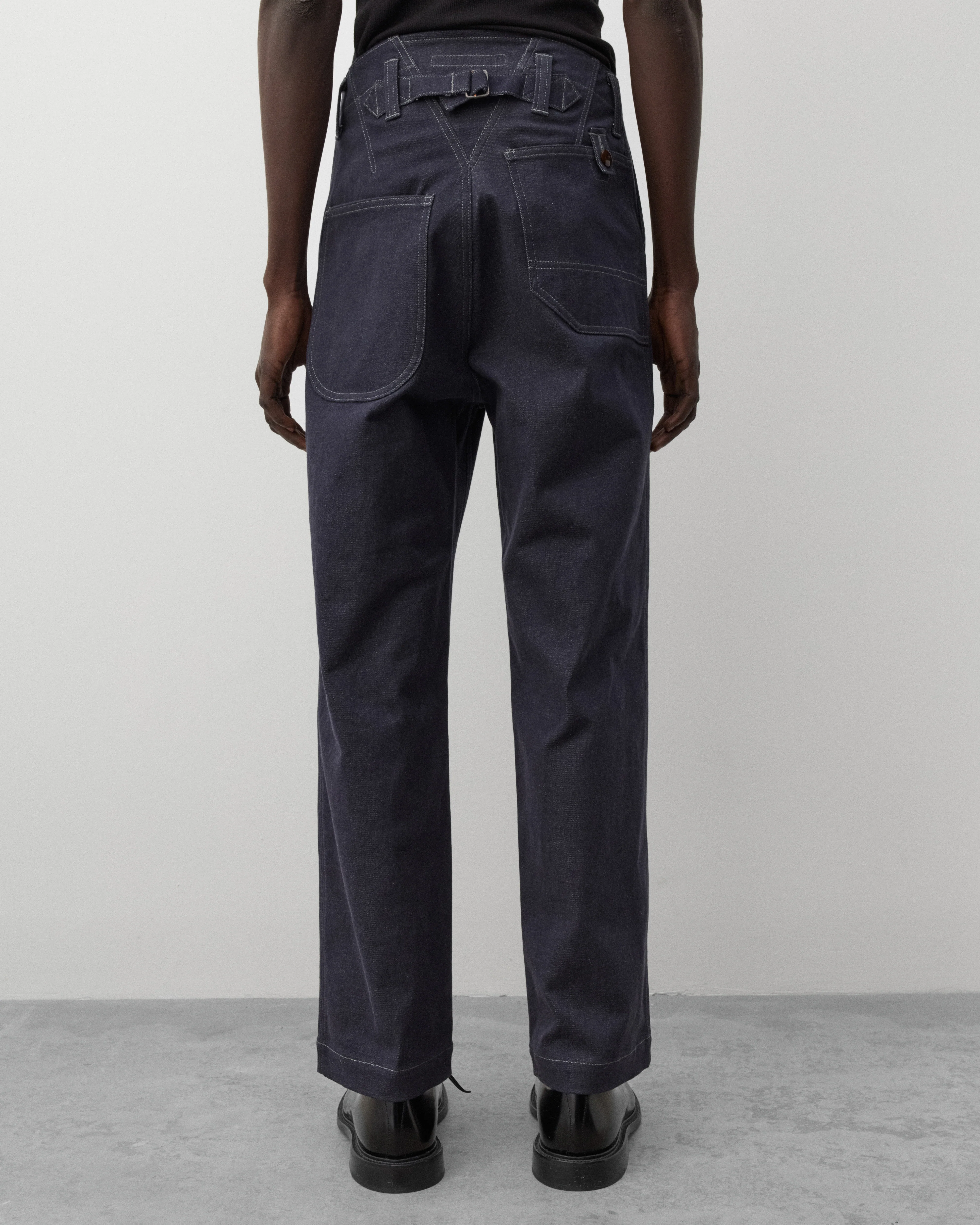 Junya Watanabe Man - Men's Denim Trousers - (Indigo) - Image 5