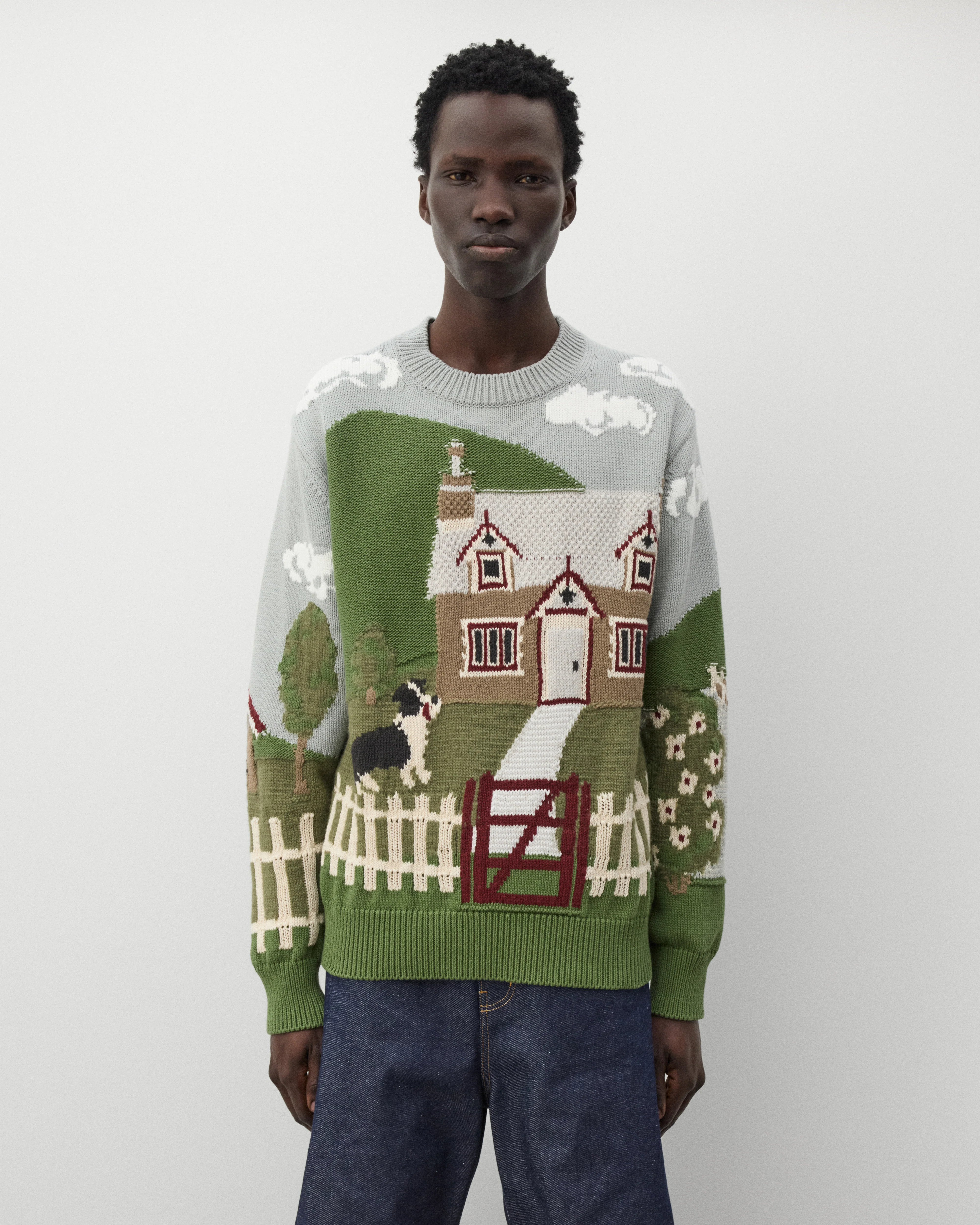 Junya Watanabe Man - Men's House Sweater - (Multi) - Image 3