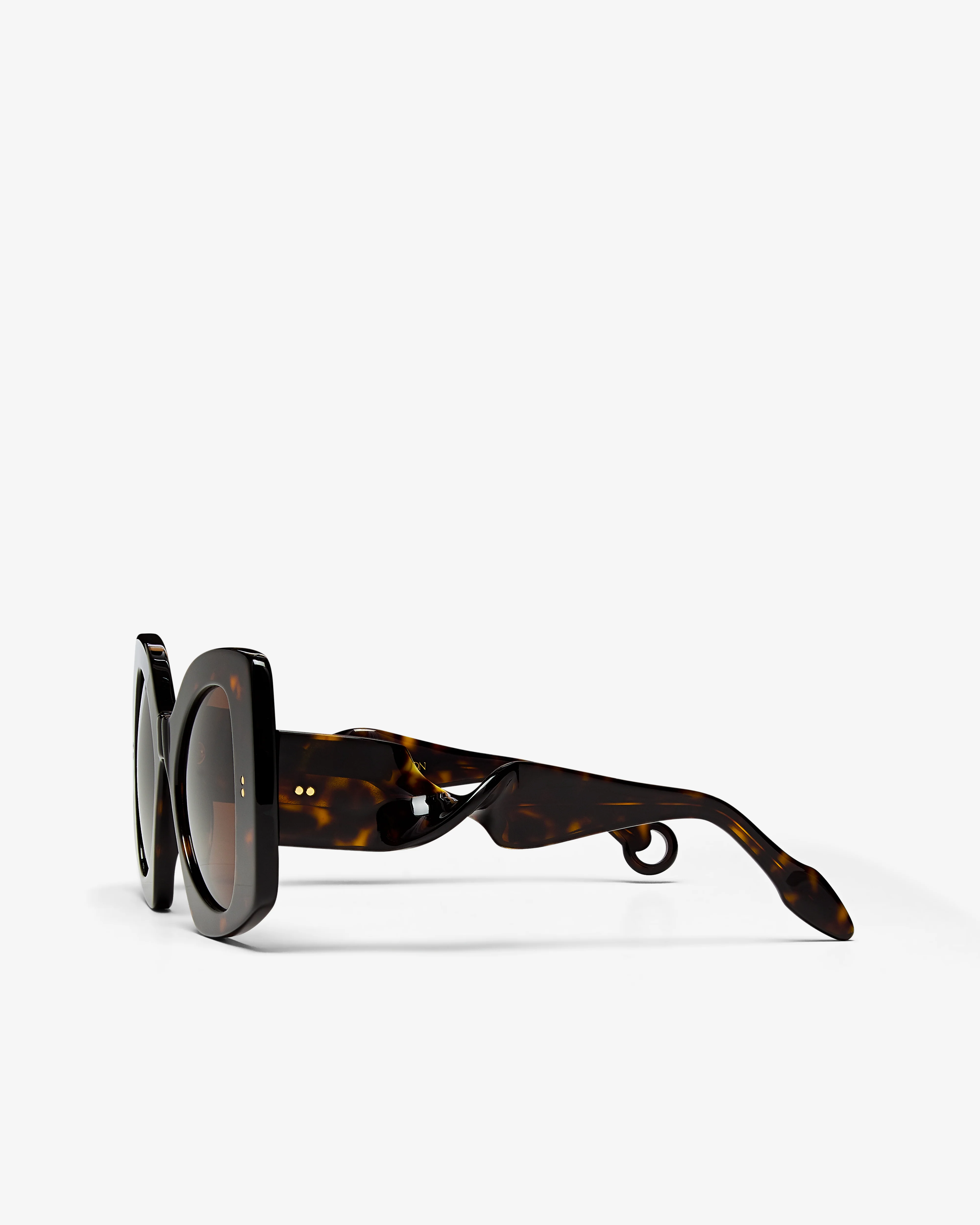 JW Anderson - Women's Twister Sunglasses - (Tortoise) - Image 3