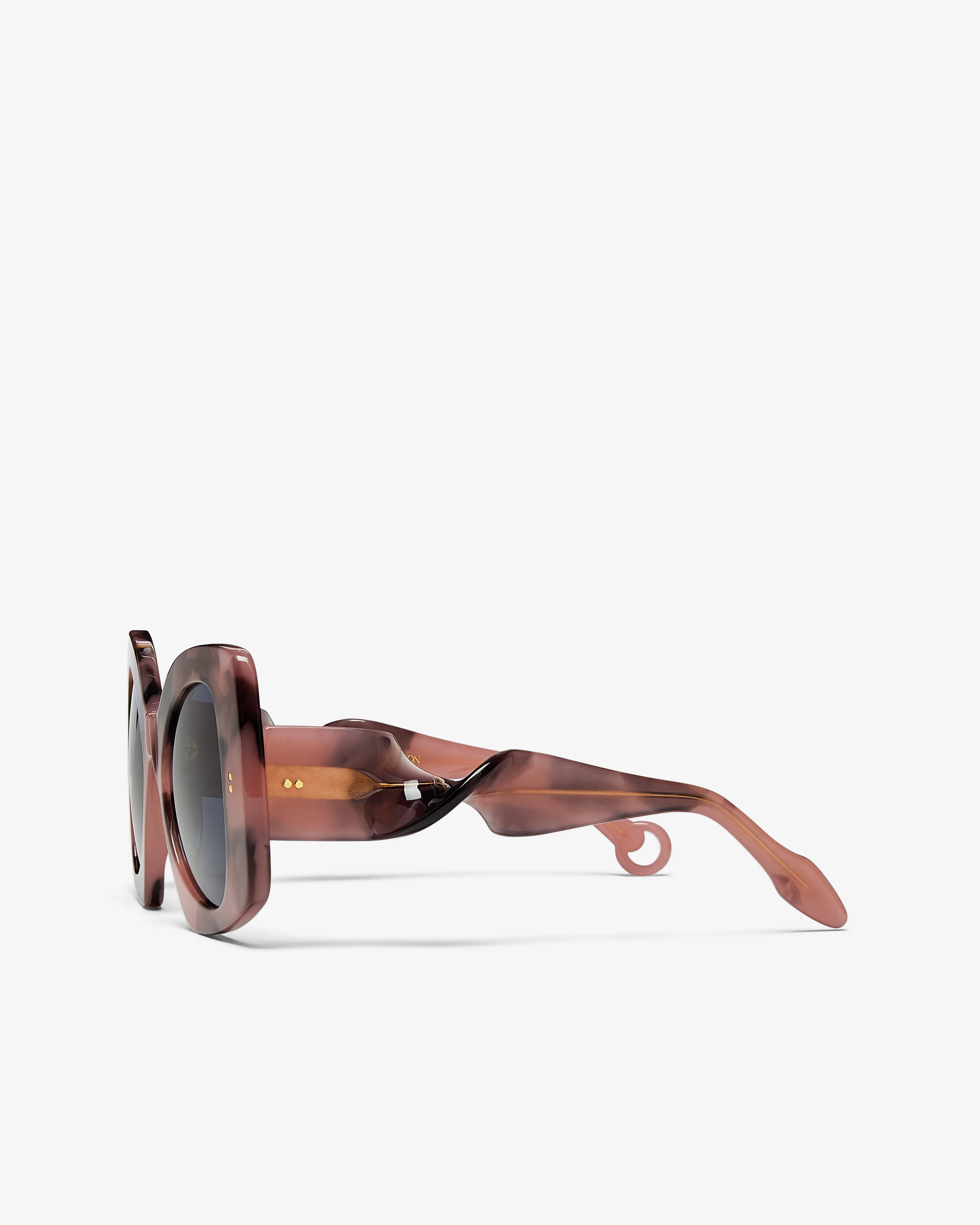JW Anderson - Women's Twister Sunglasses - (Pink) - Image 3