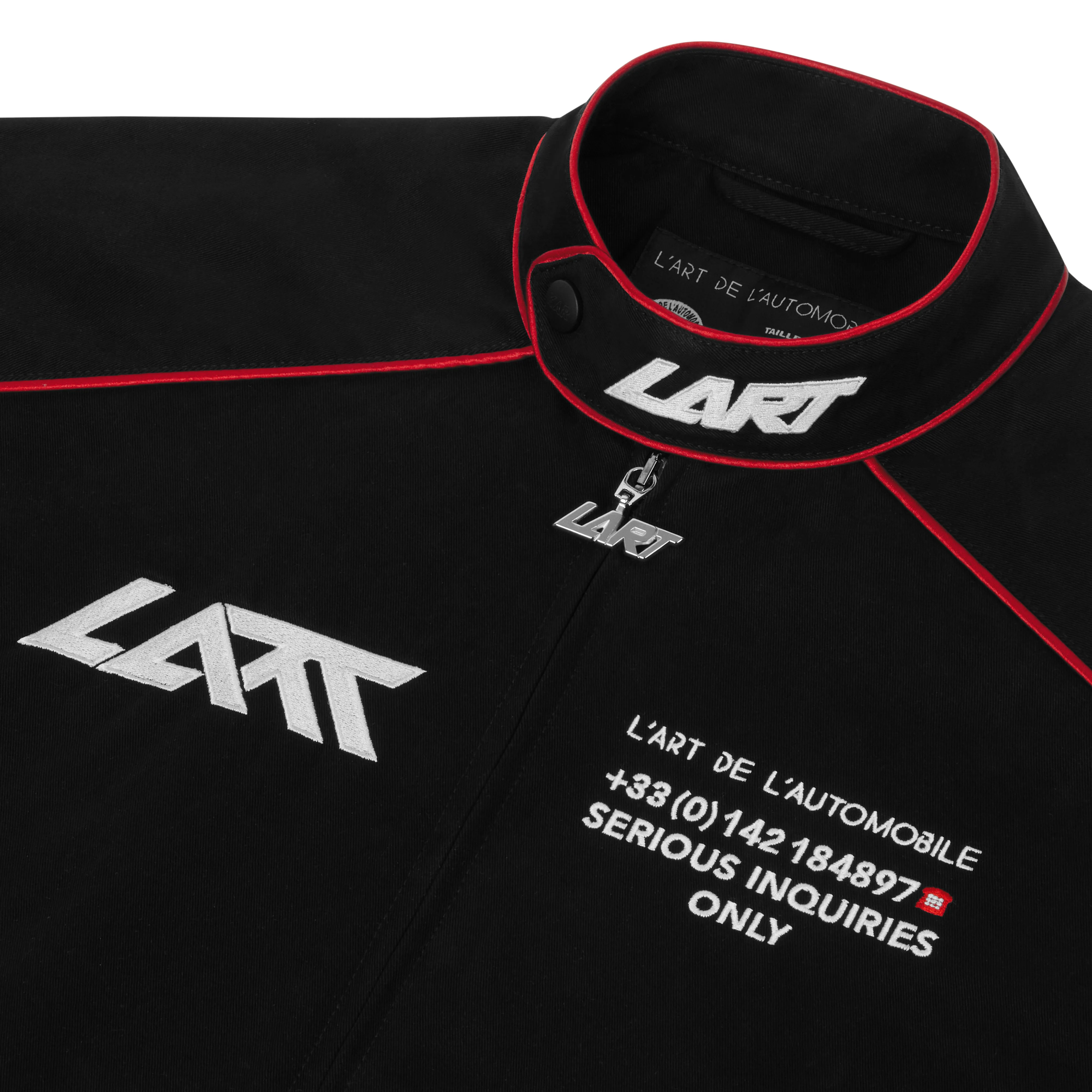 Kar L'Art De L'Automobile - Men's Enzo Karacing Driver Jacket - (Black) - Image 3