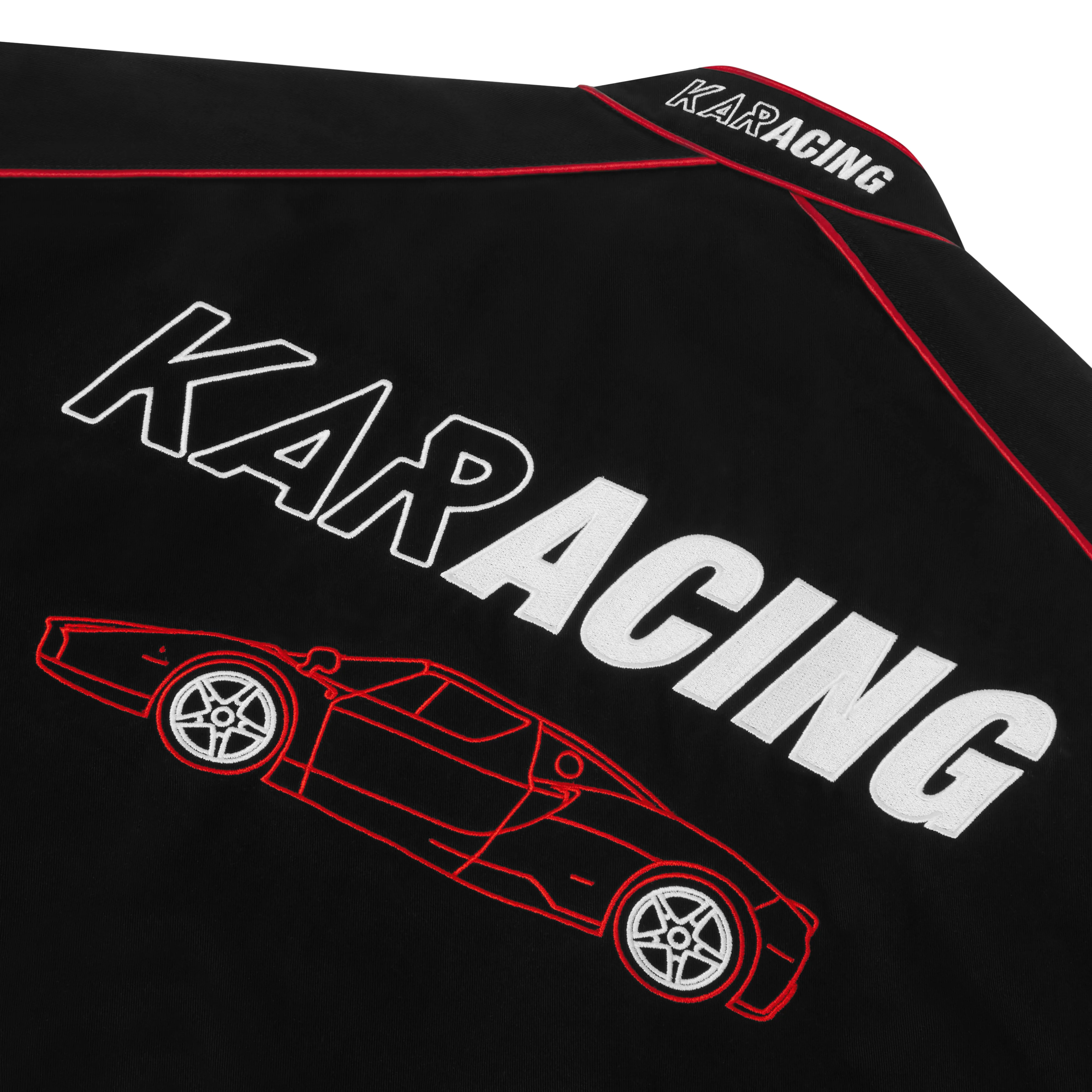 Kar L'Art De L'Automobile - Men's Enzo Karacing Driver Jacket - (Black) - Image 4