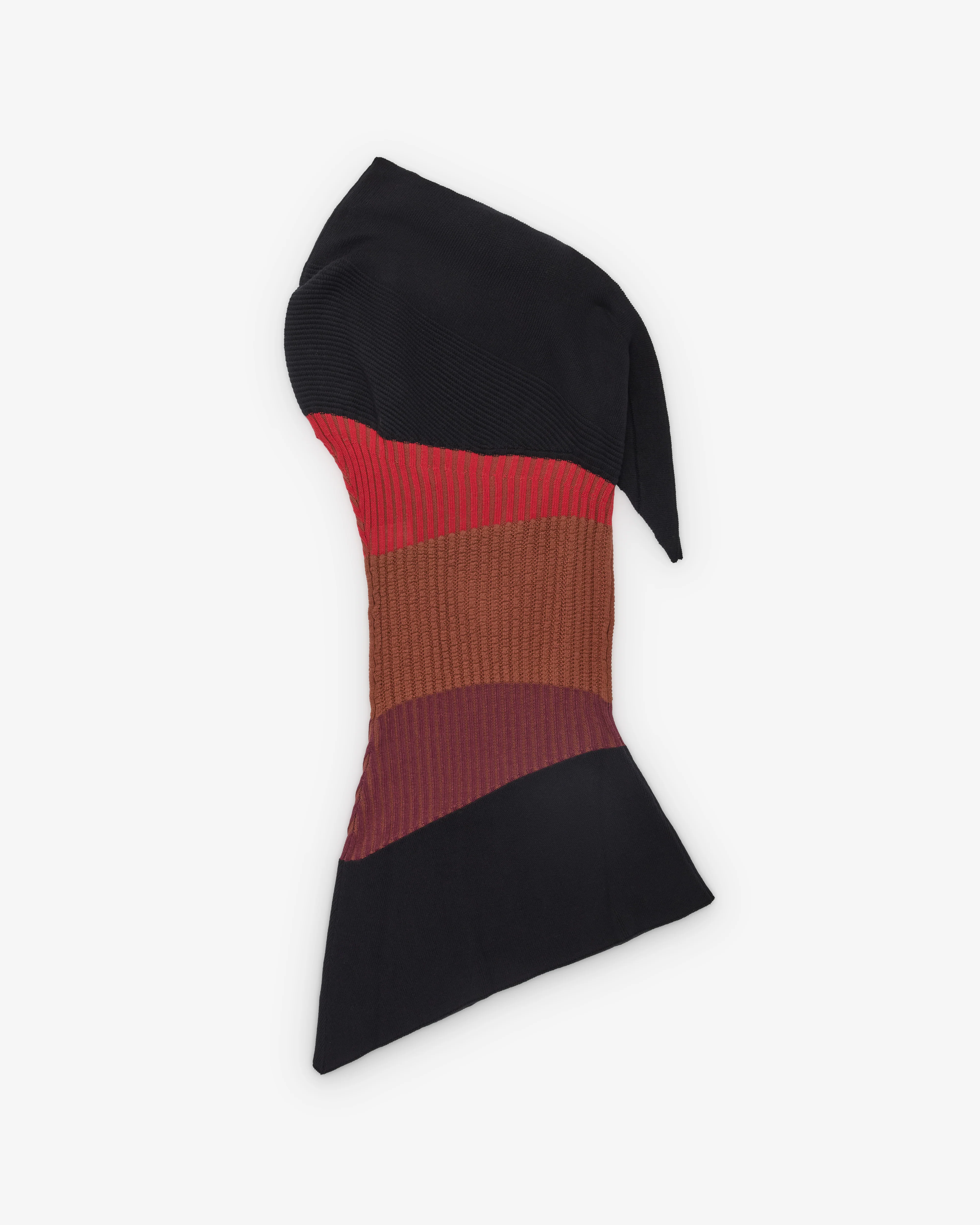 Kiko Kostadinov - Women's Lemoyne Knitted Dress - (Black/Red) - Image 2