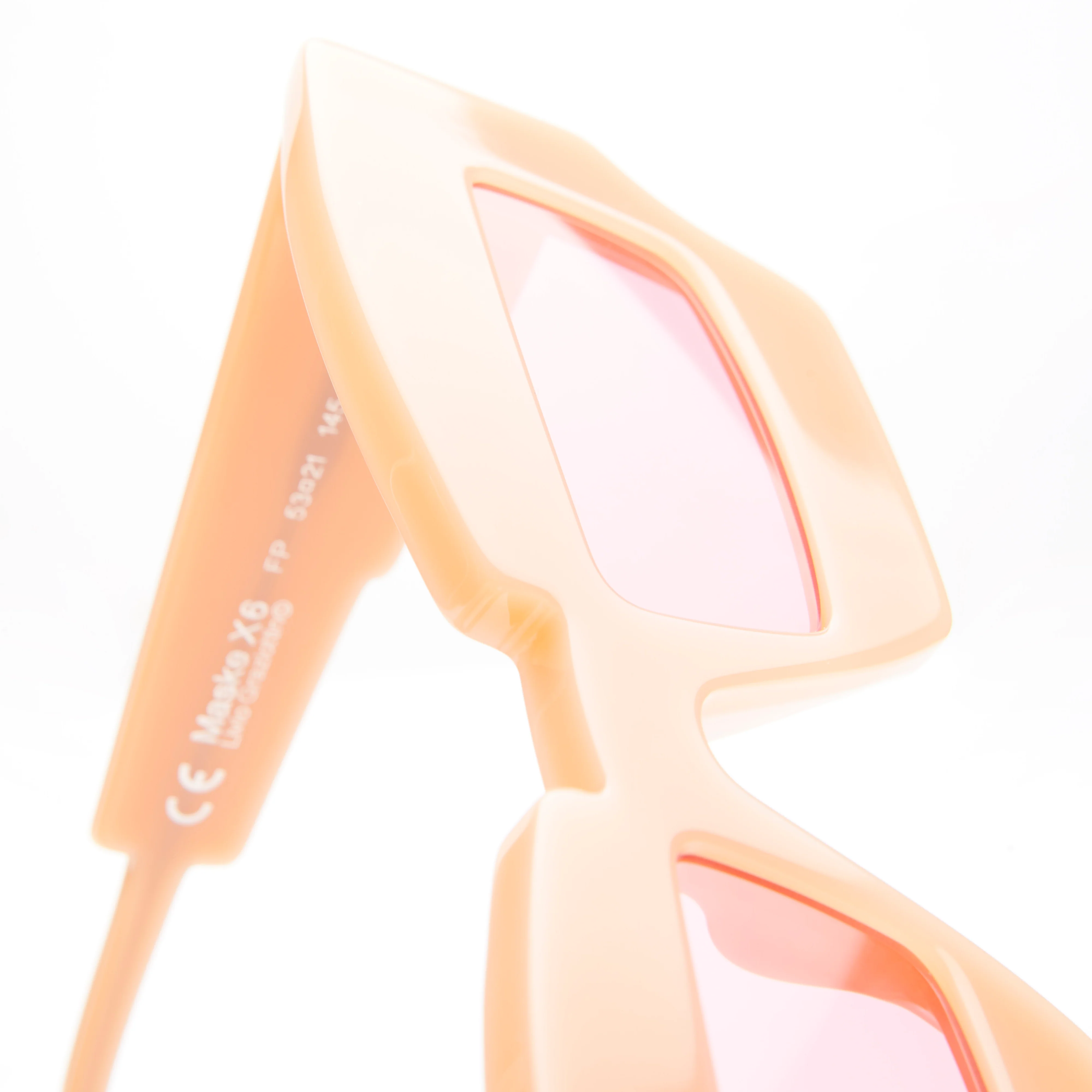 Kuboraum - X6 Sunglasses - (Blush) - Image 3