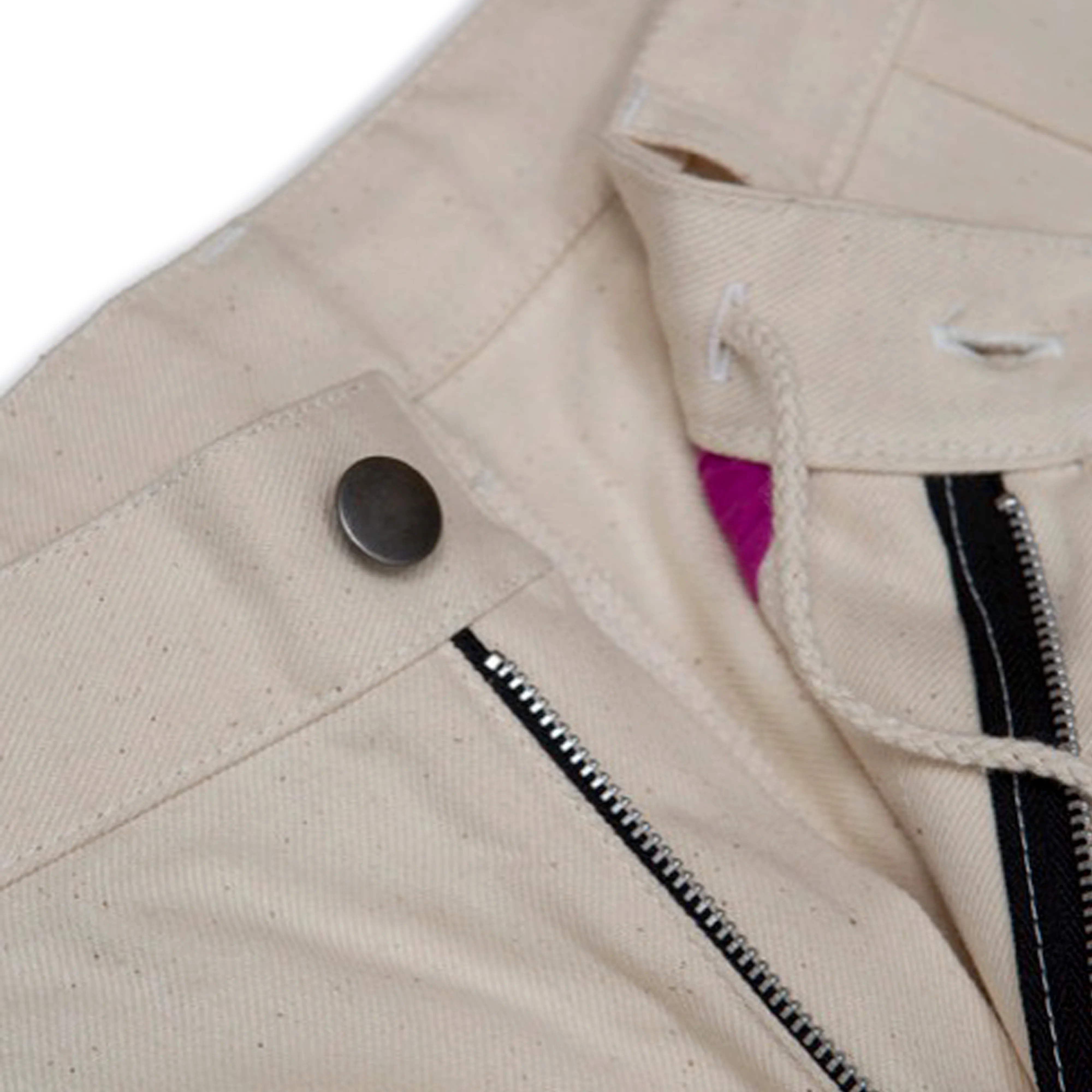 Loutre - Men's Utopia Jeans - (Off-White) - Image 3