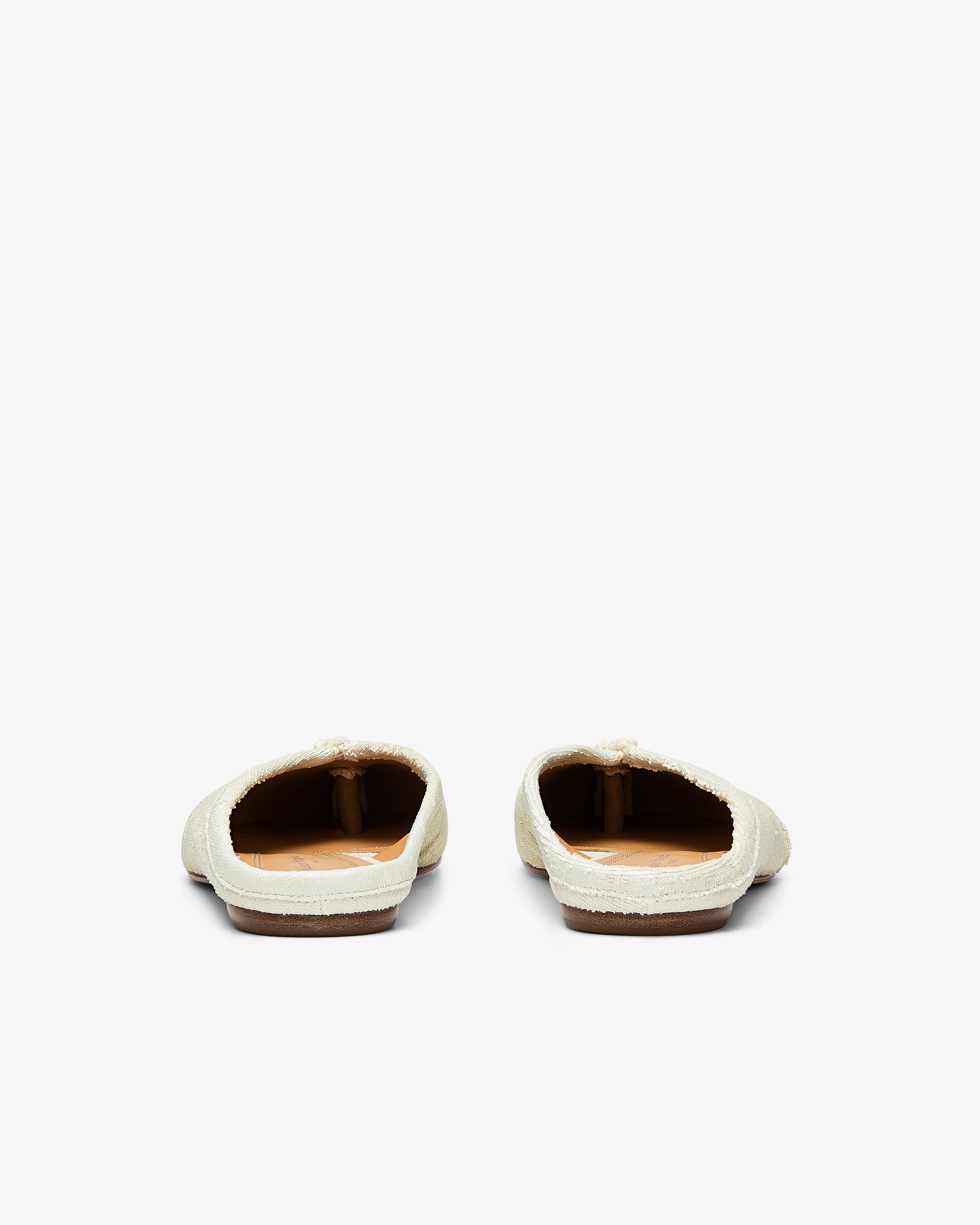 Maison Margiela - Women's Ballet Shoe - (White Pearl) - Image 3