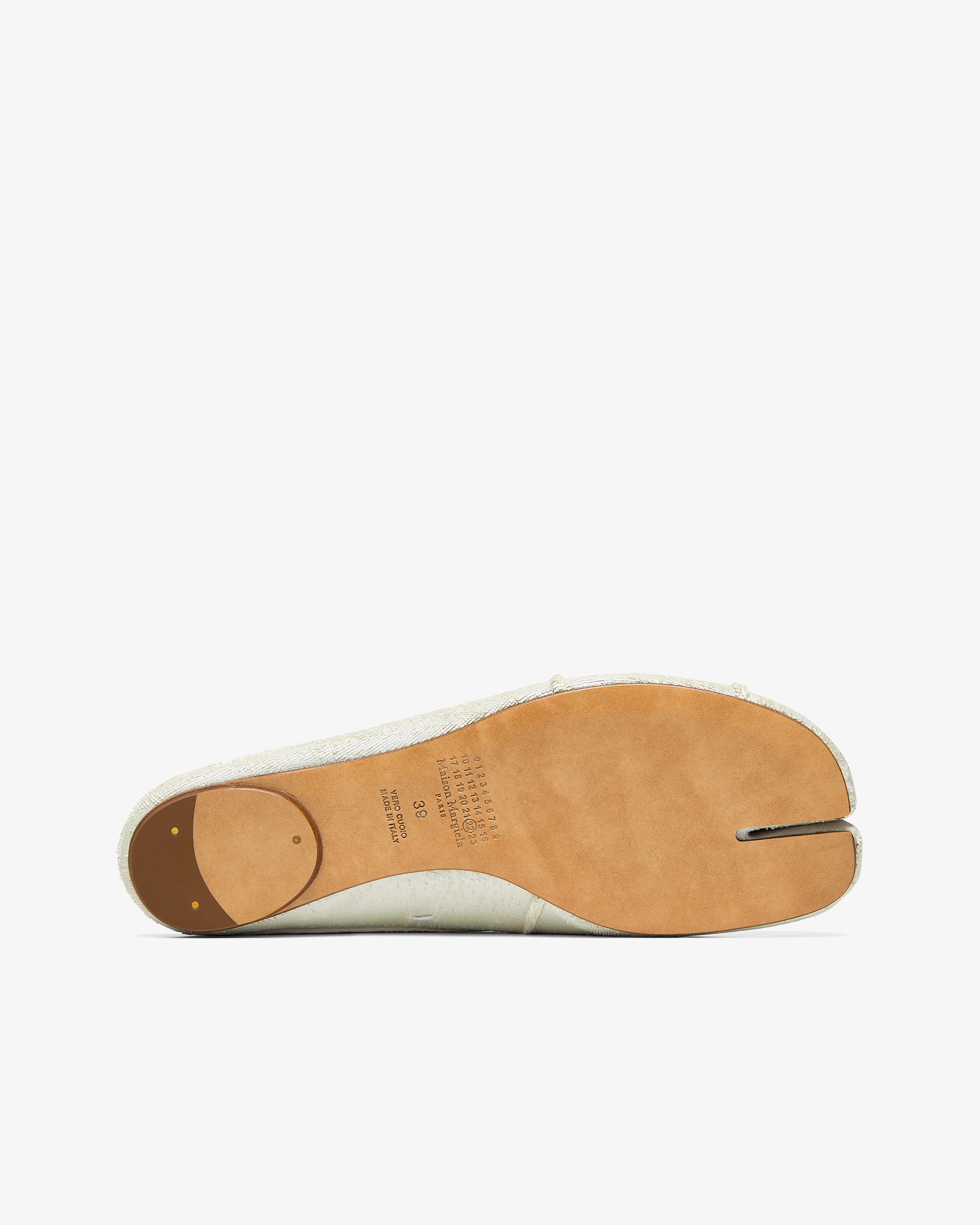 Maison Margiela - Women's Ballet Shoe - (White Pearl) - Image 4