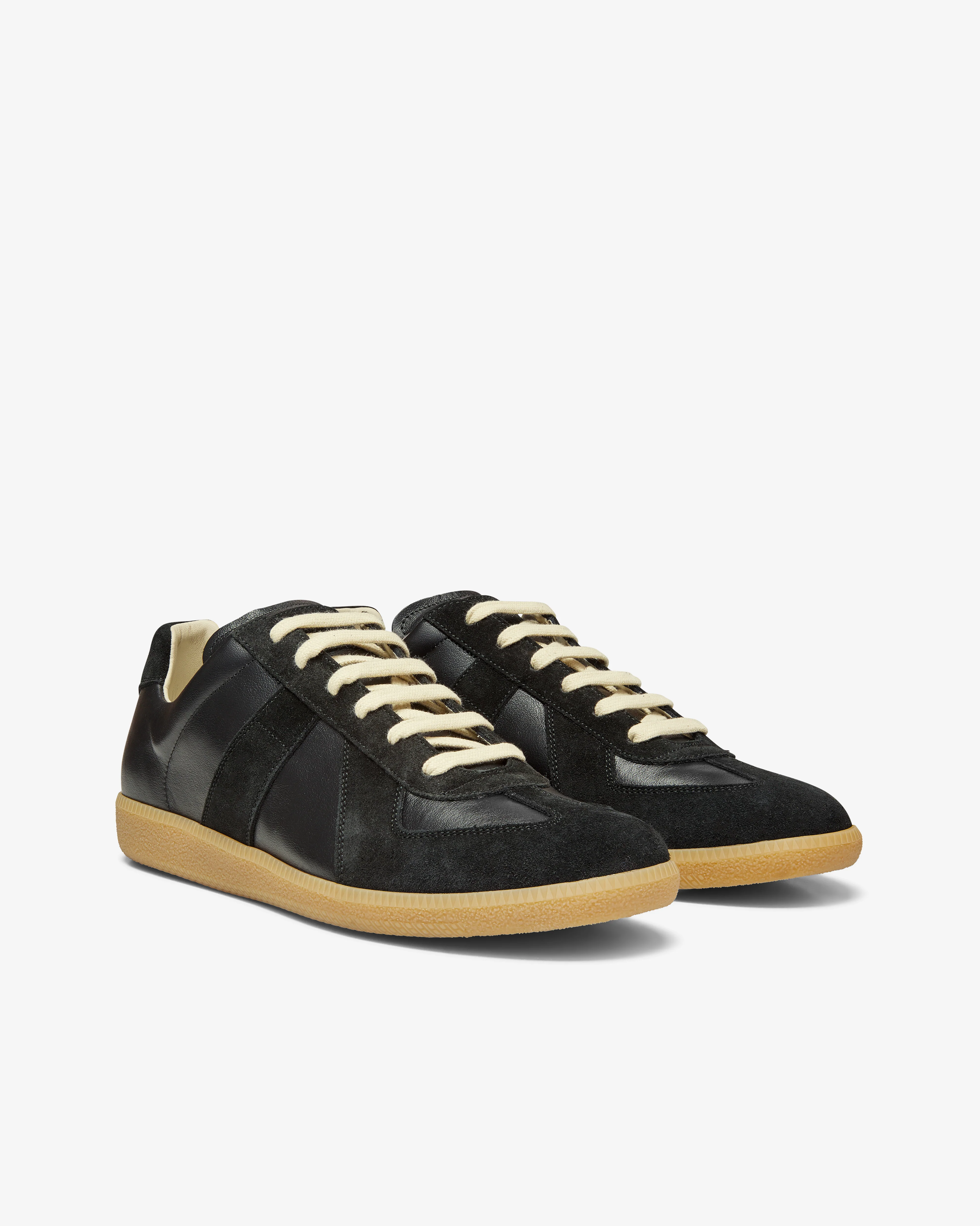 Maison Margiela - Men’s Replica Sneakers - (Black/Black) - Image 4