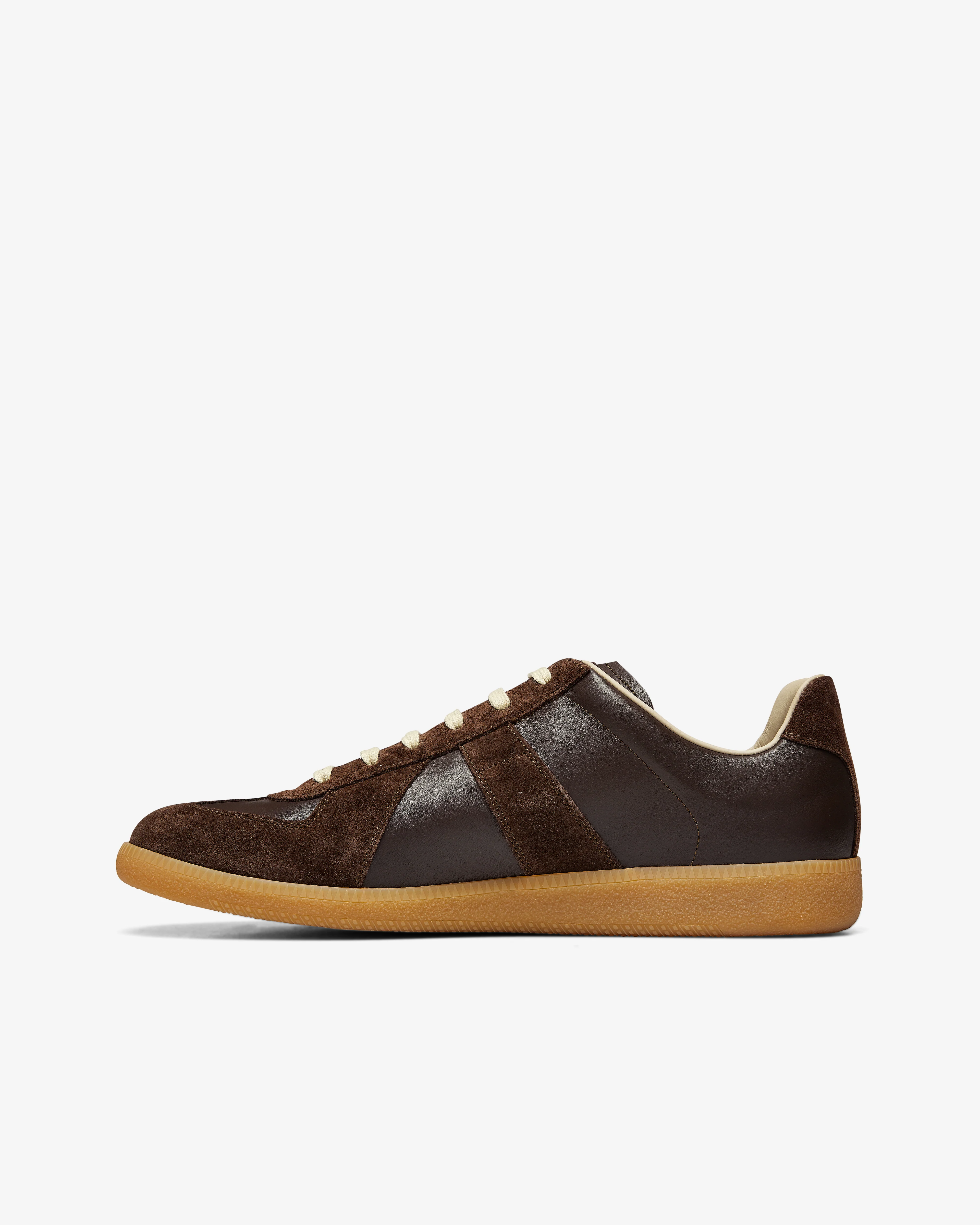 Maison Margiela - Men’s Replica Sneakers - (Dark Khaki) - Image 2