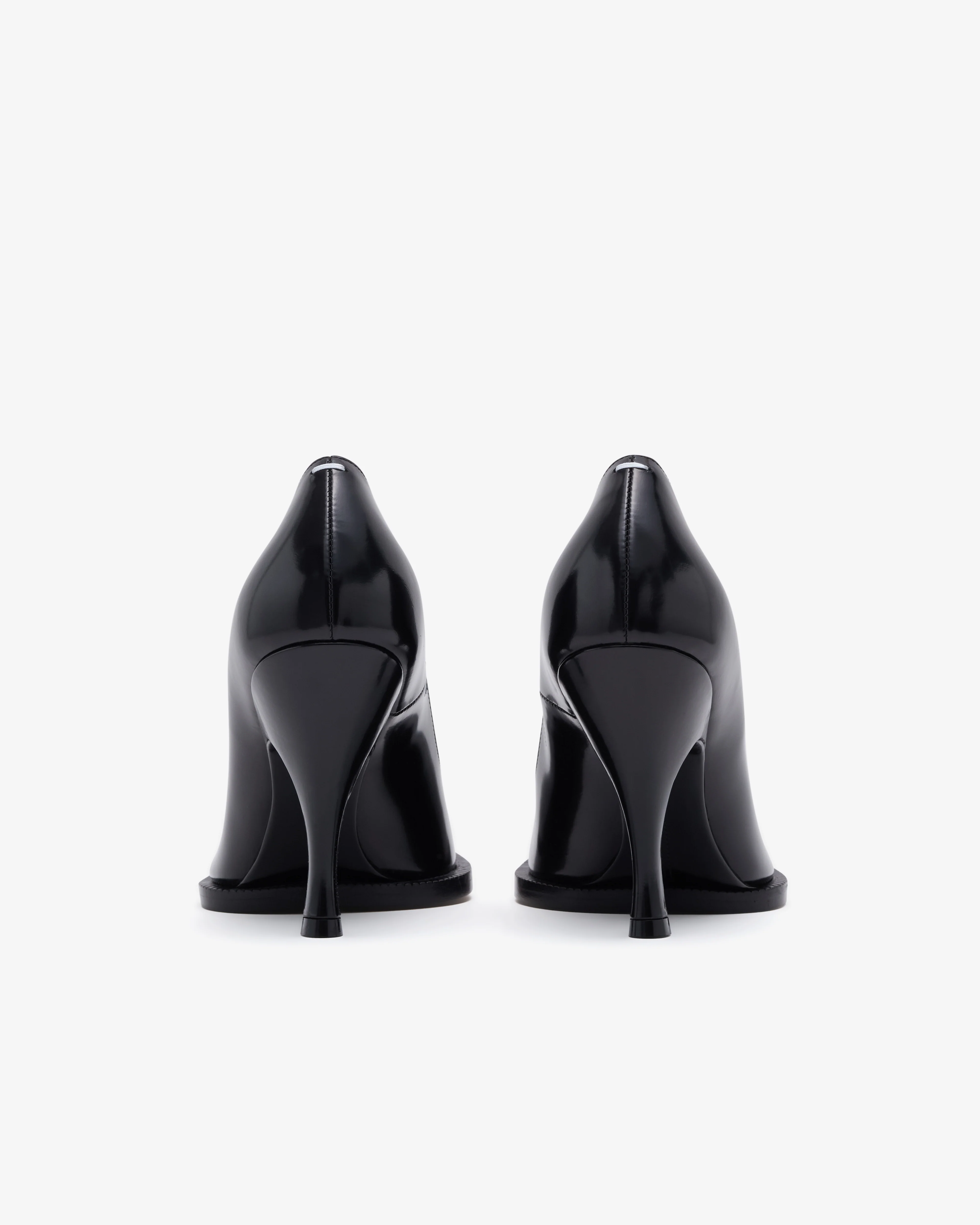 Maison Margiela - Women's Tabi Court Shoe - (Black) - Image 4