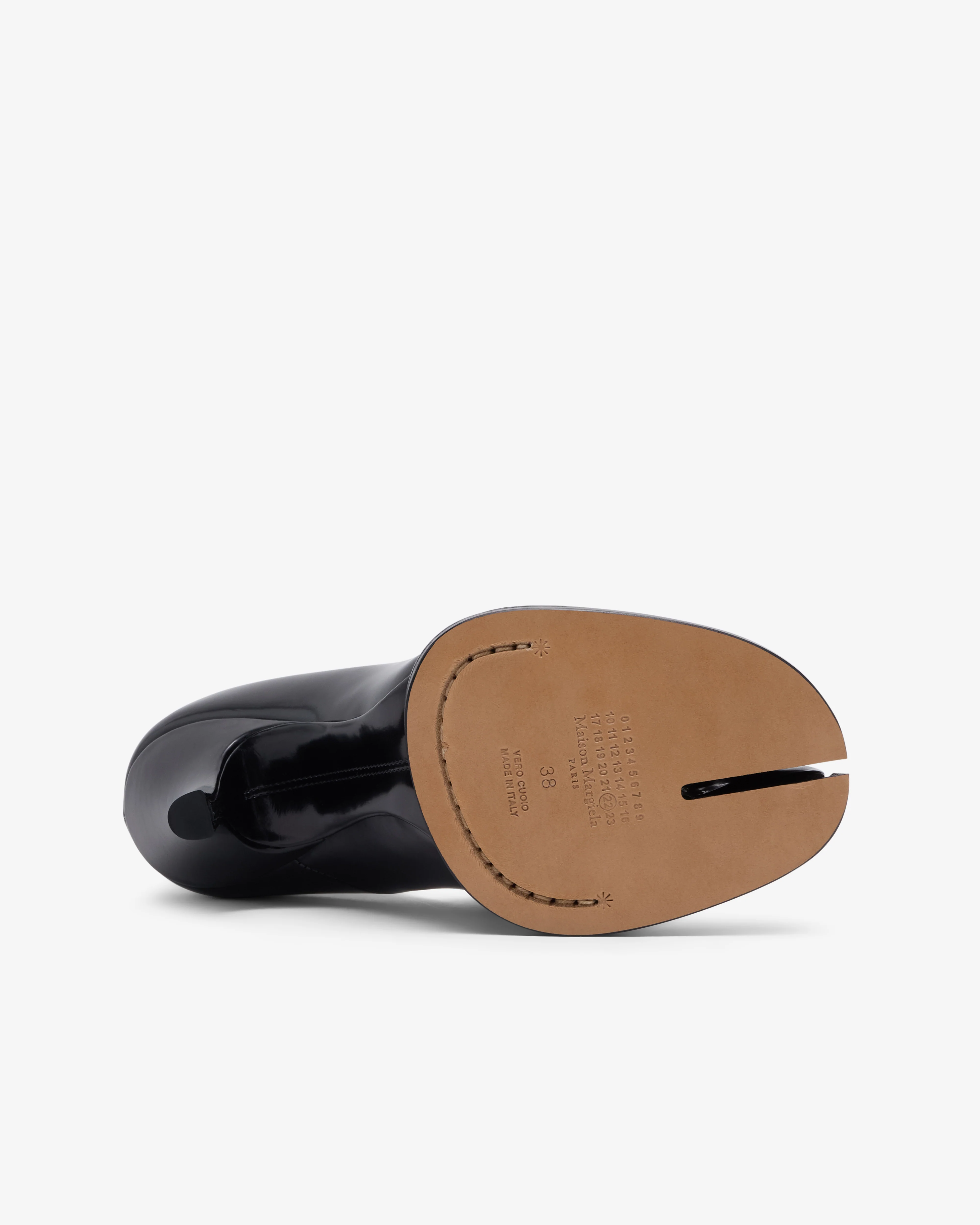 Maison Margiela - Women's Tabi Court Shoe - (Black) - Image 6