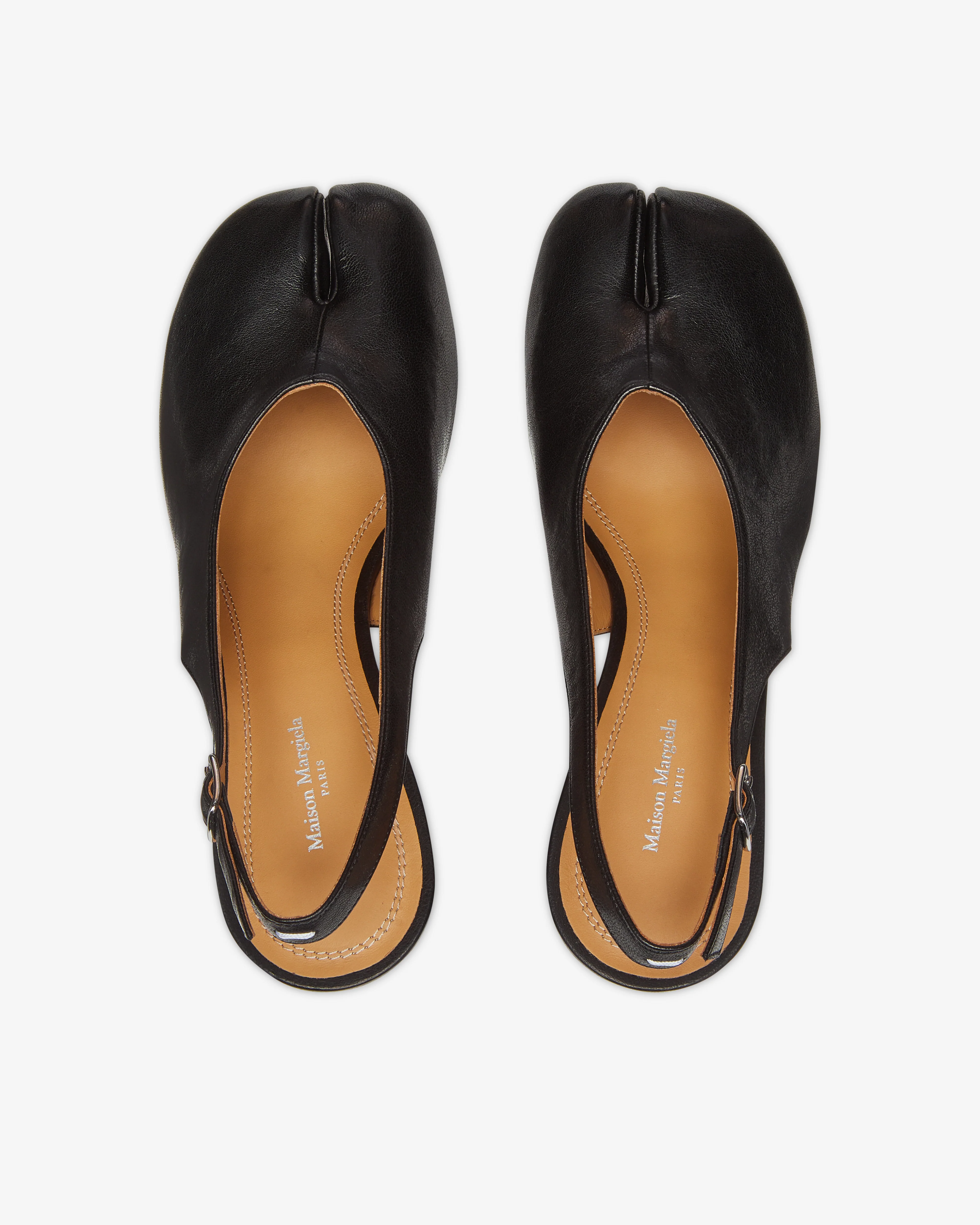 Maison Margiela - Women's Tabi Wedge Slingback - (Black) - Image 6