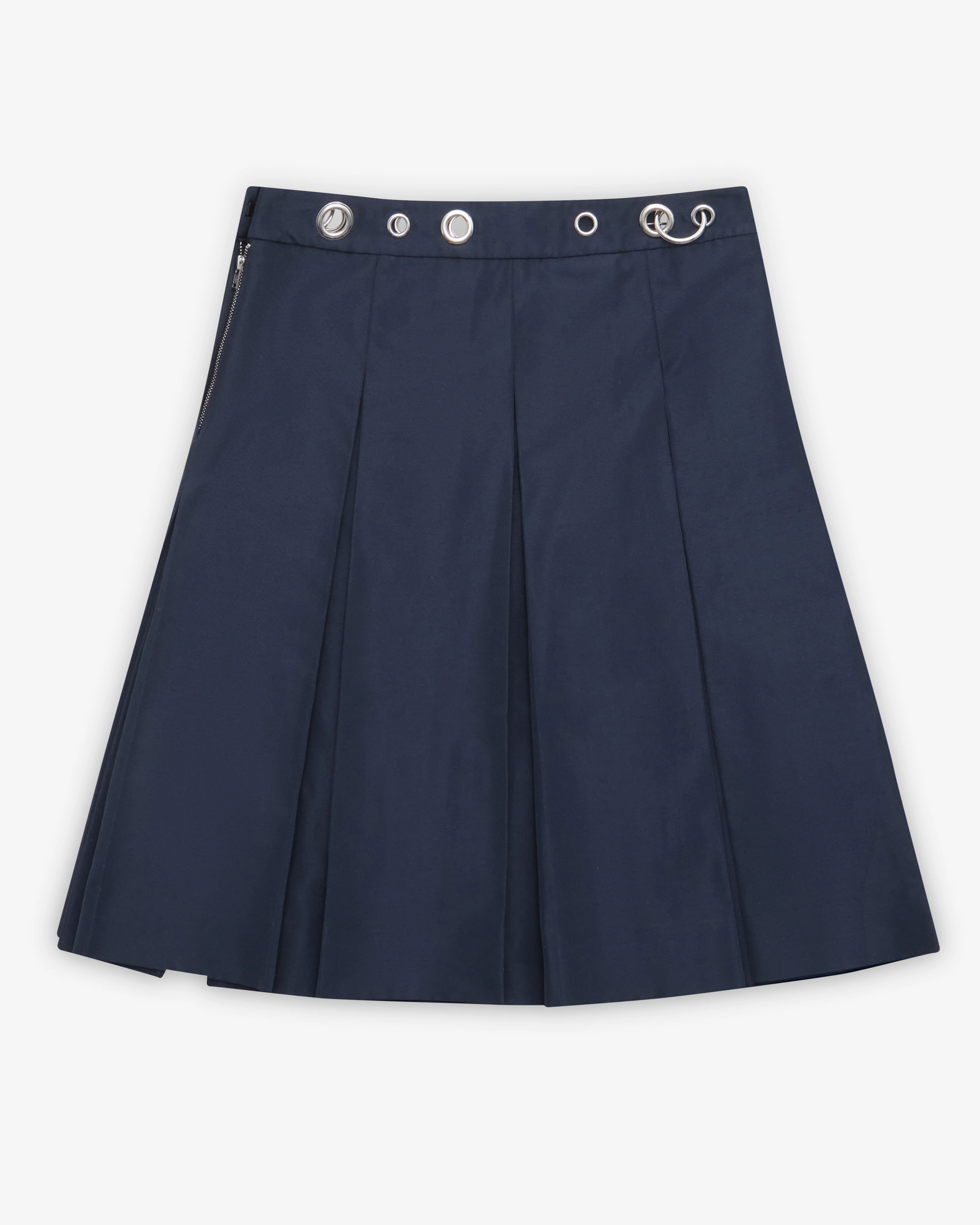 Marc Jacobs - Women's Safety Pin Pleated Skirt - (Navy) - Image 2