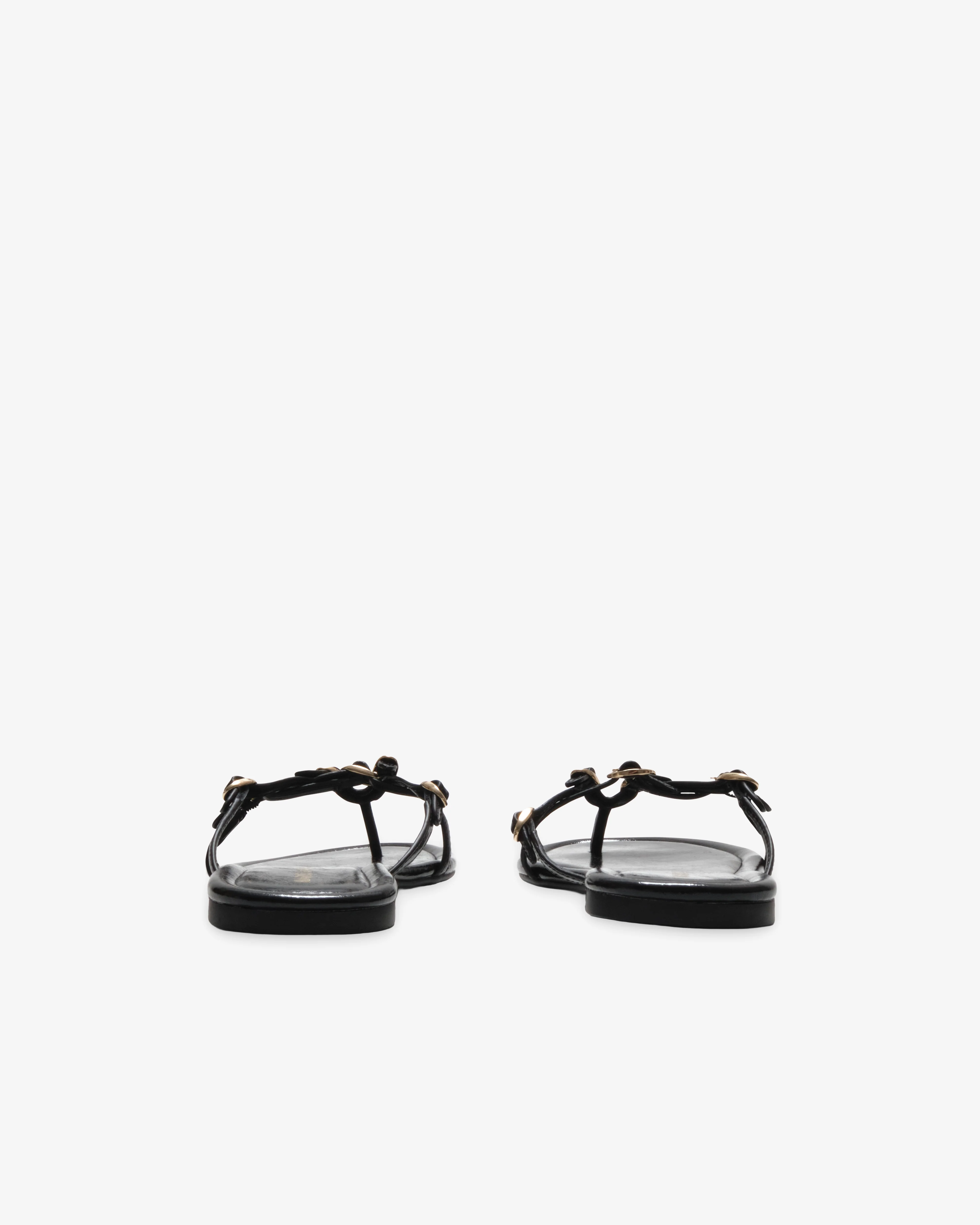 Marc Jacobs - Women's The Leather Kiki Sandal - (Black) - Image 3