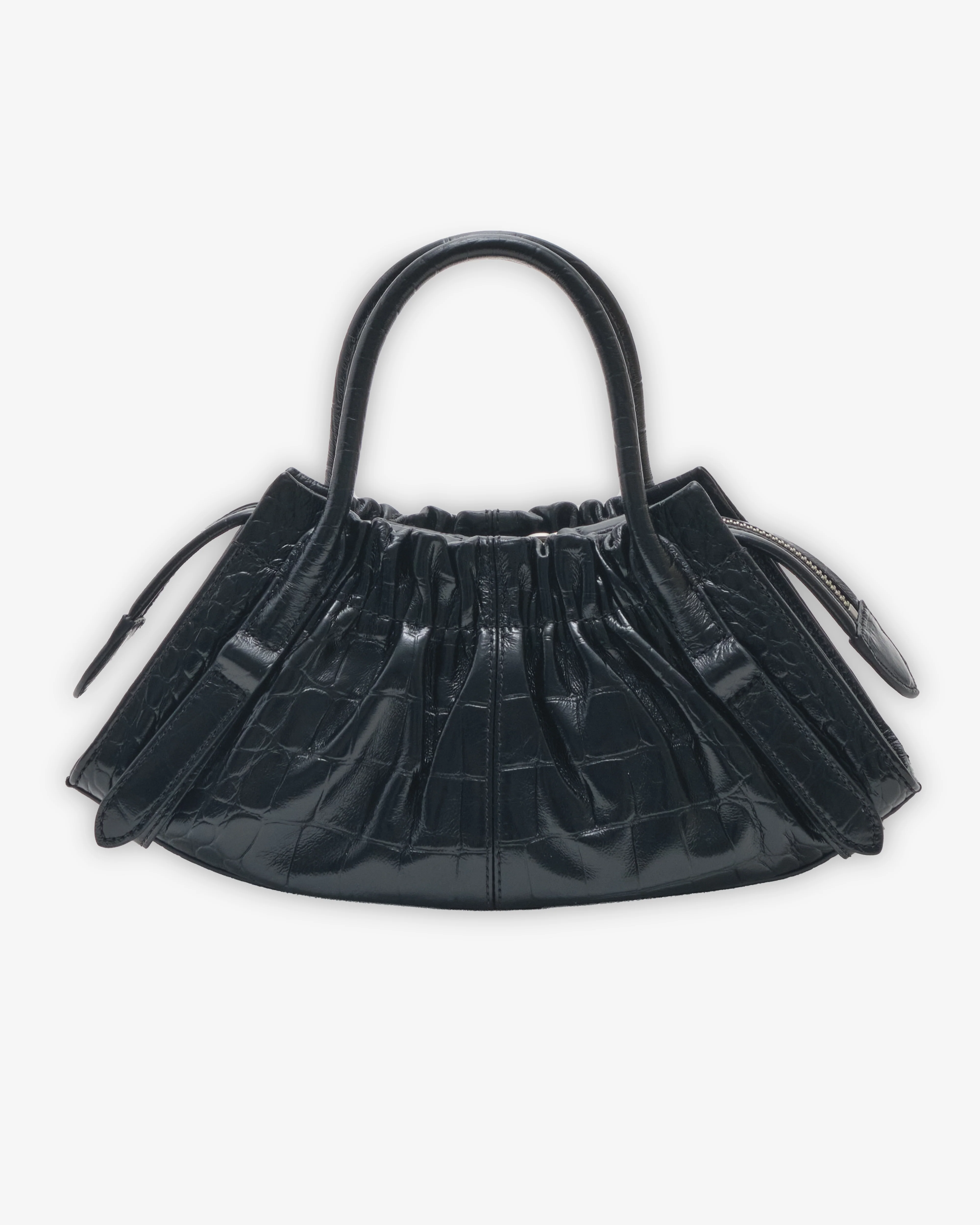 Marc Jacobs - Women's The Croc Cristina Small Satchel - (Black) - Image 2