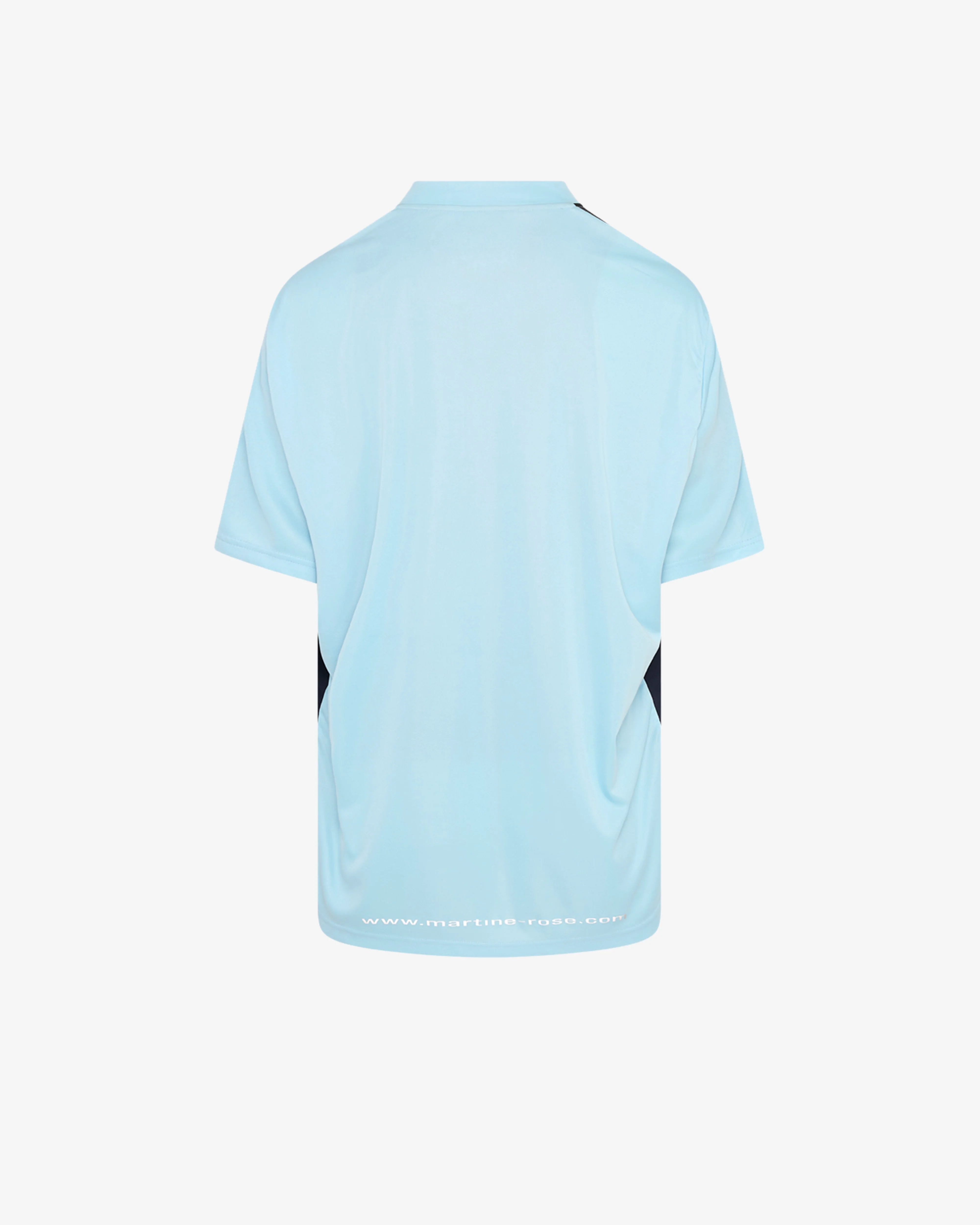 Martine Rose - Women's Half Stretch Football Top - (Blue) - Image 2