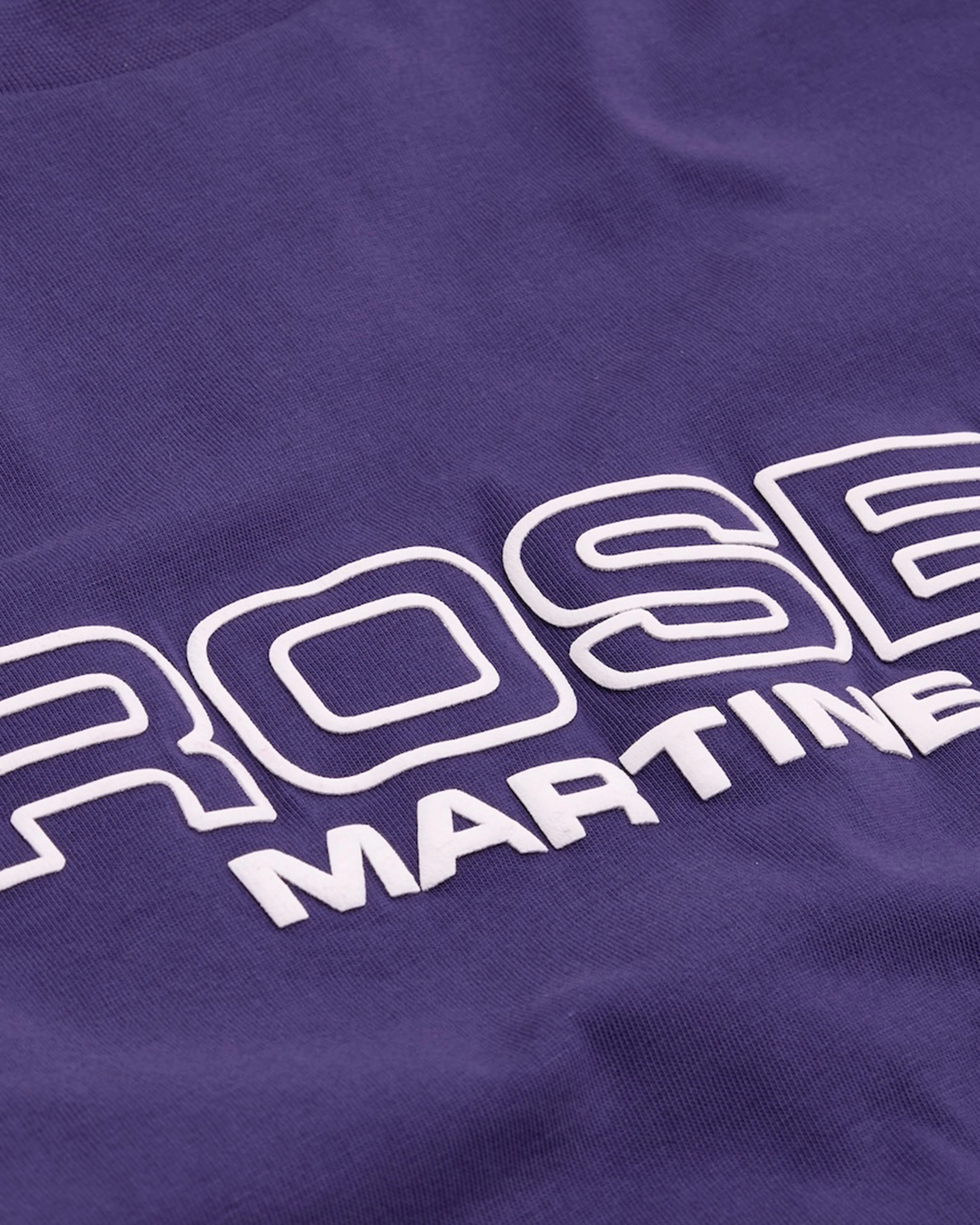 Martine Rose - Men's Oversized Panelled T-Shirt - (Purple) - Image 3