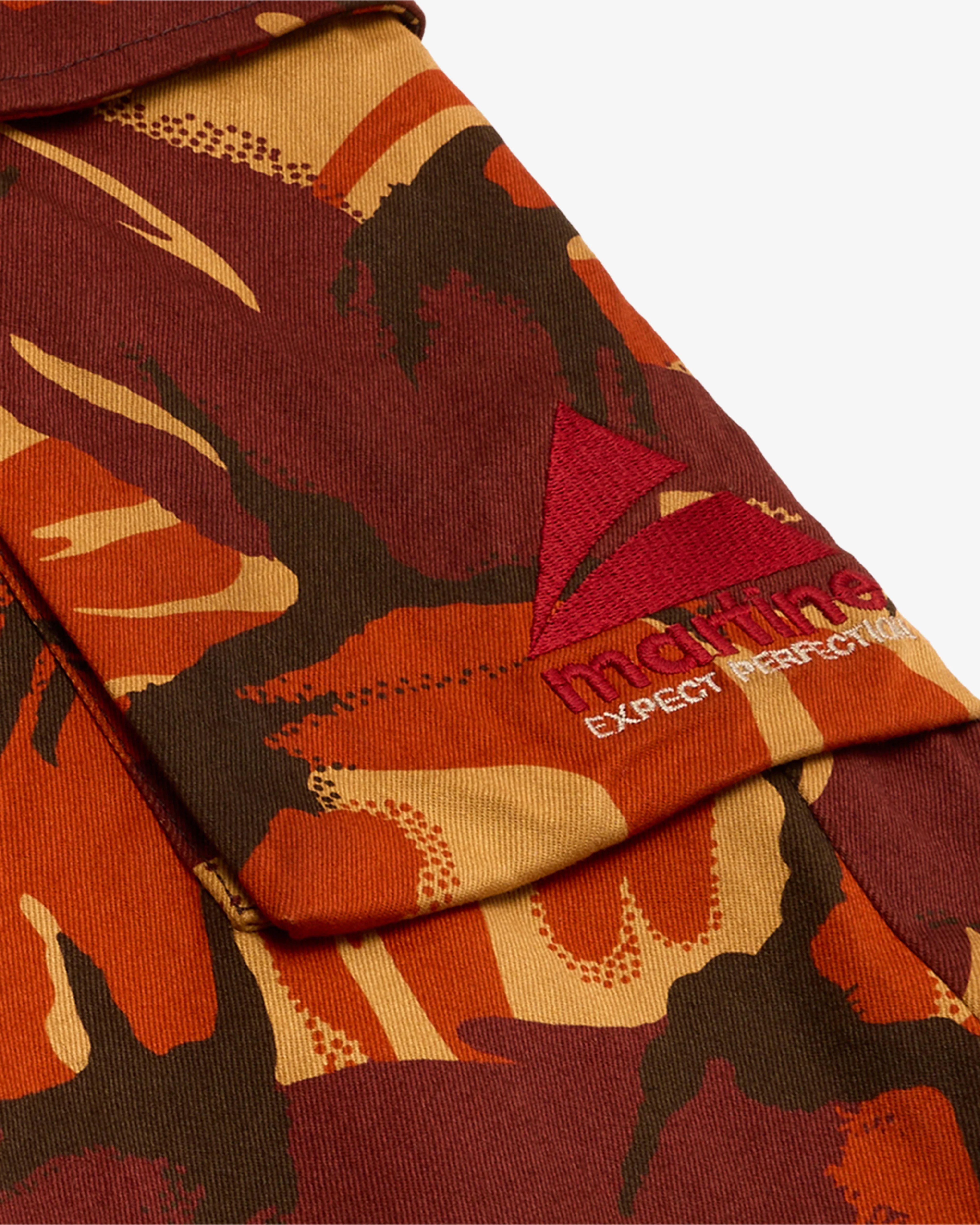 Martine Rose - Men's Utility Short - (Orange) - Image 3
