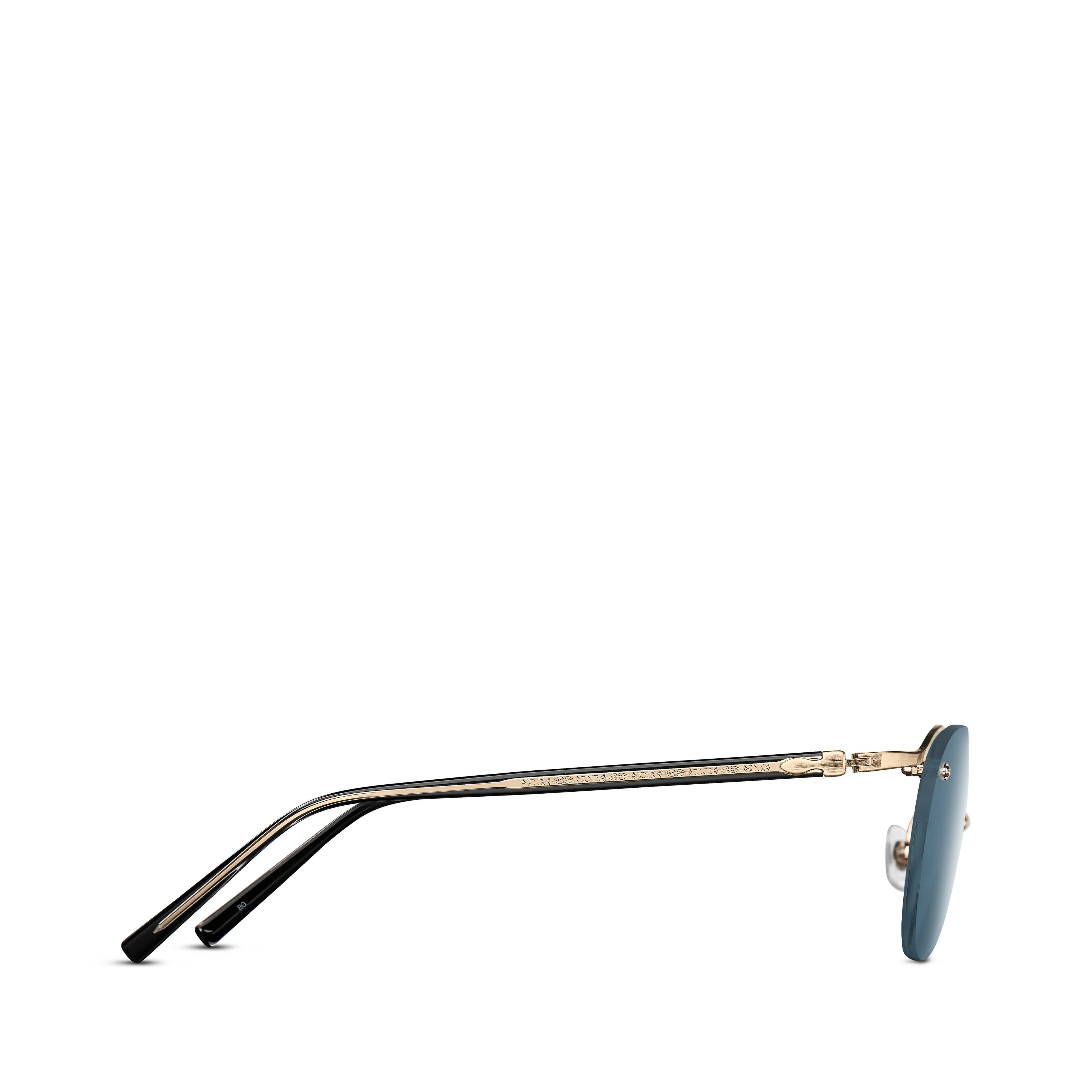 Matsuda - M3117 Blue Grey Sunglasses - (Gold) - Image 2