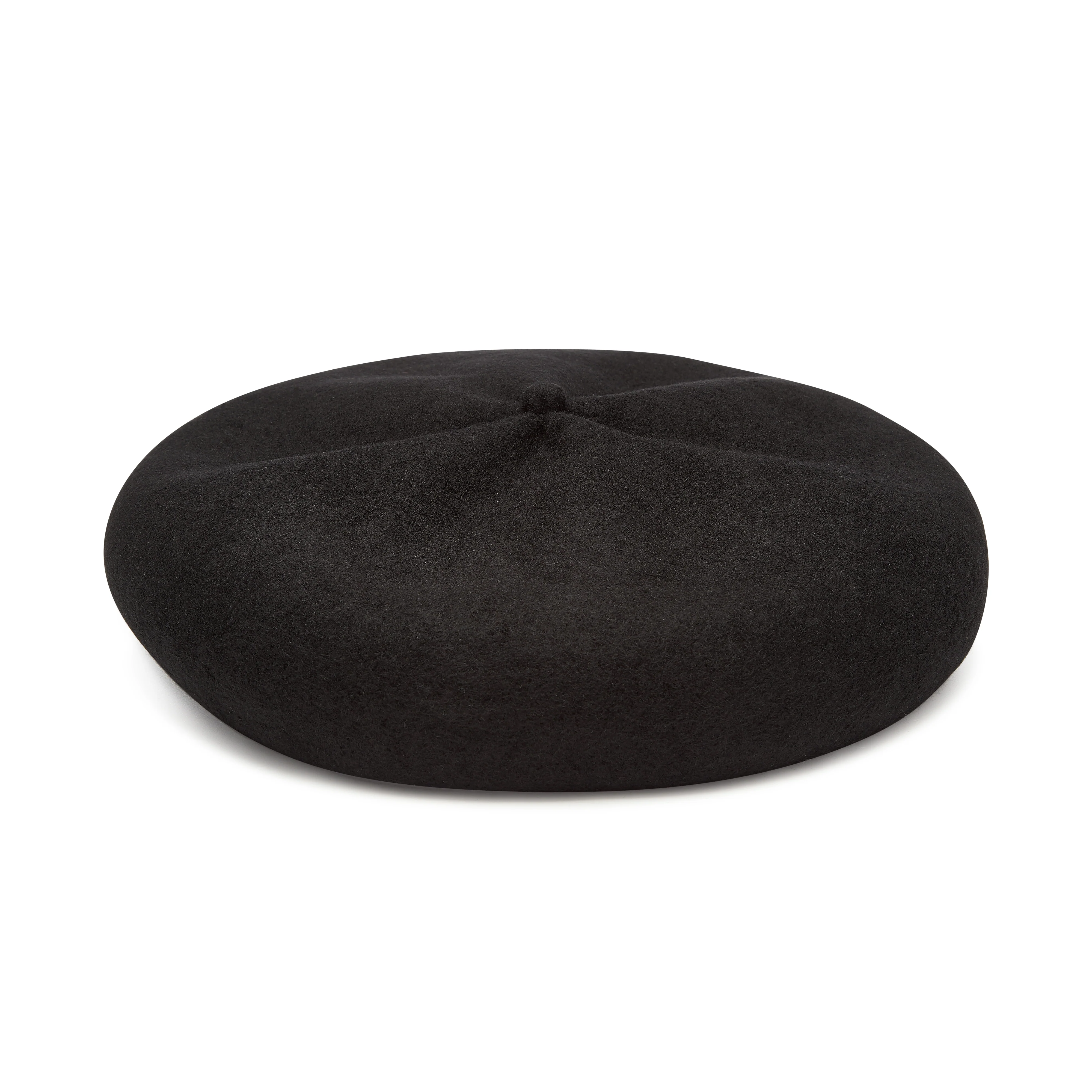 Mature Ha - Women's Beret Top Gather Big - (Black) - Image 2